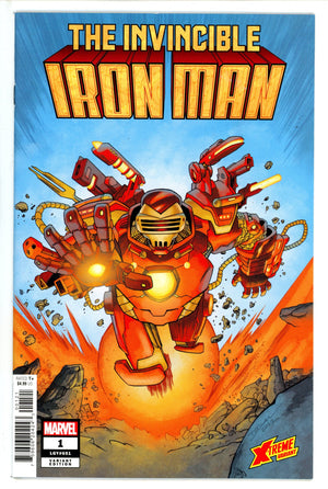 Invincible Iron Man Vol 4 1 Shalvey X-Treme Variant (2022)