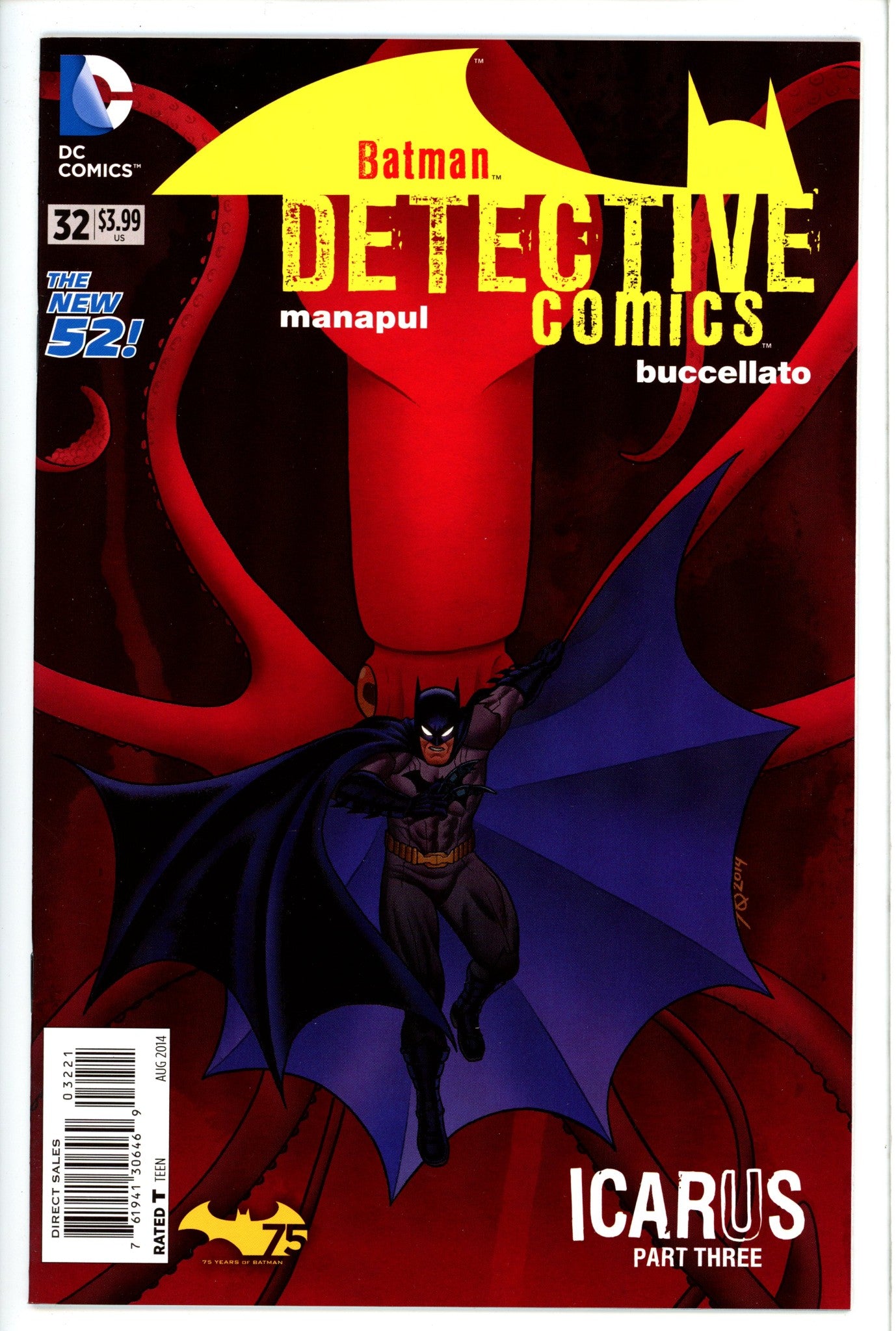 Detective Comics Vol 2 32 Quinones Variant-DC-CaptCan Comics Inc