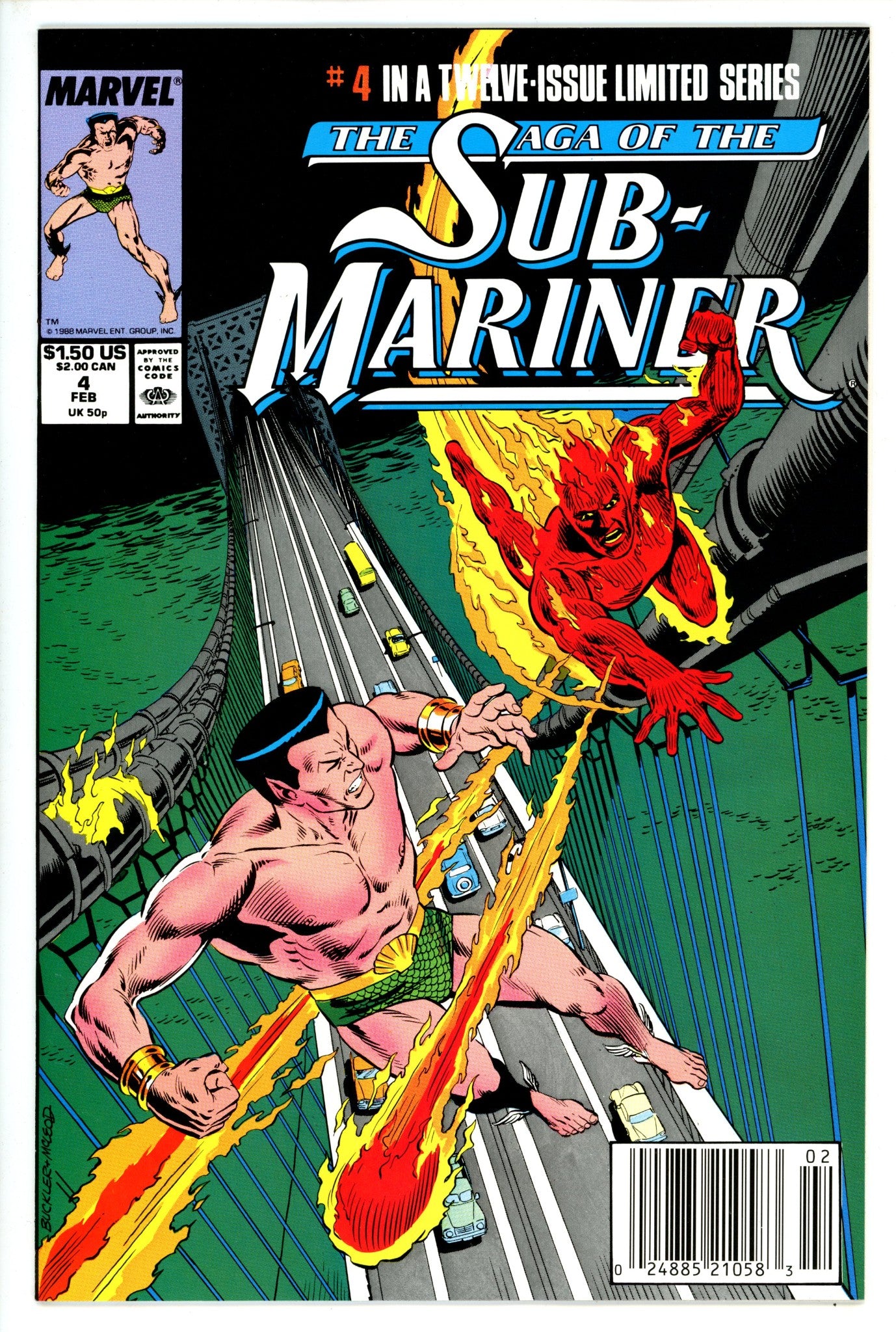 Saga of the Sub-Mariner 4 Newsstand