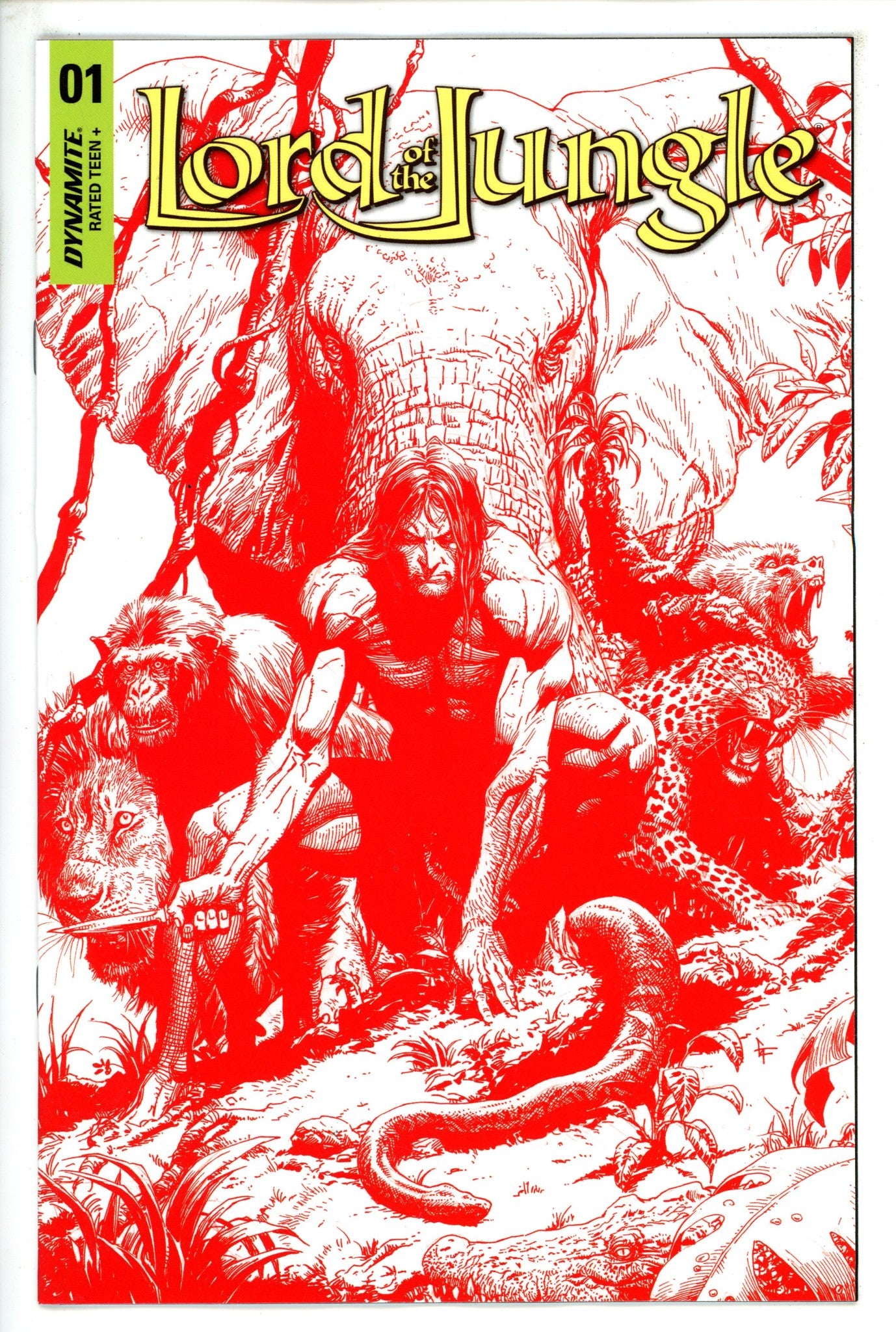 Lord of the Jungle 1 Frank Variant