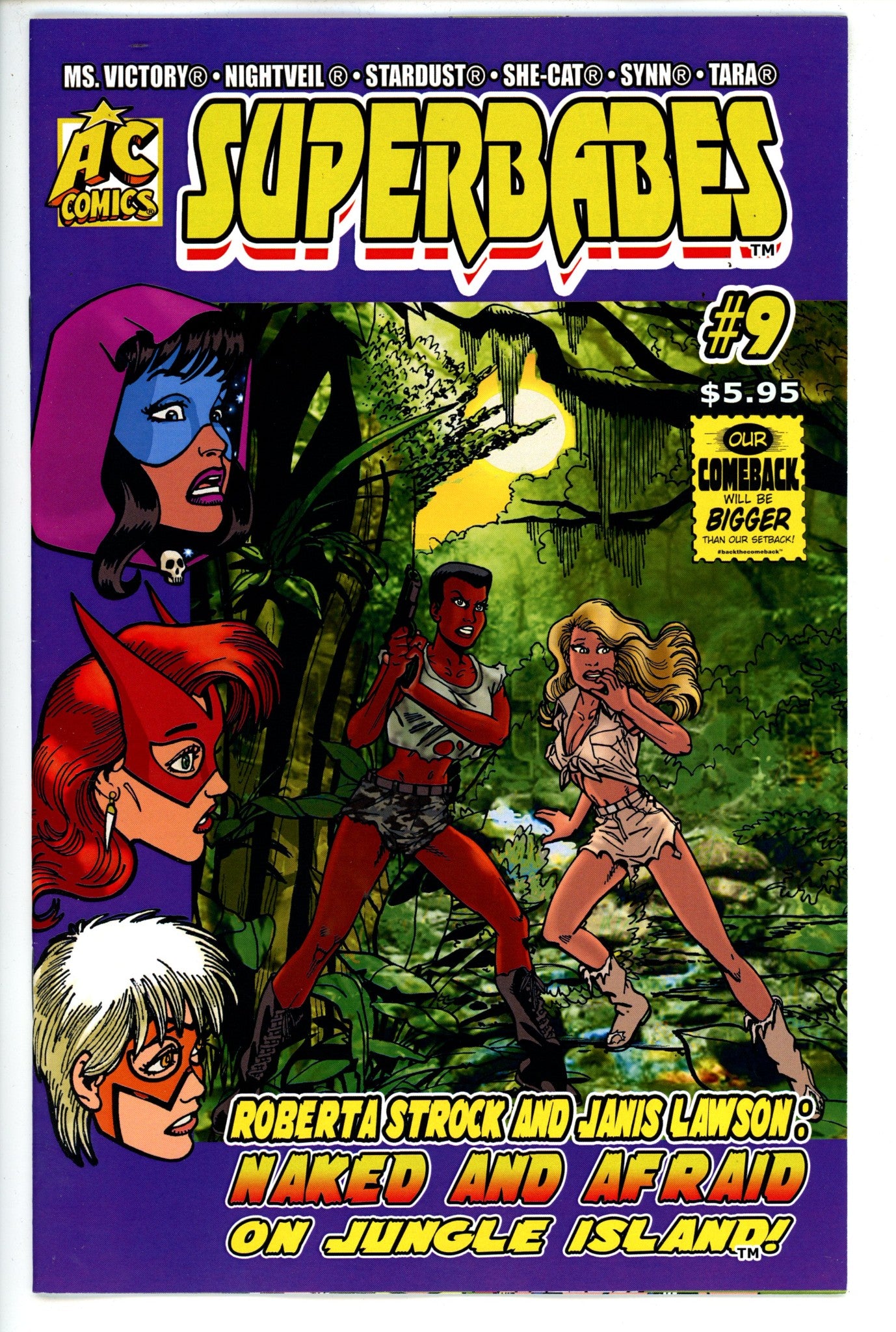 Superbabes Starring Femforce 9 (2022)