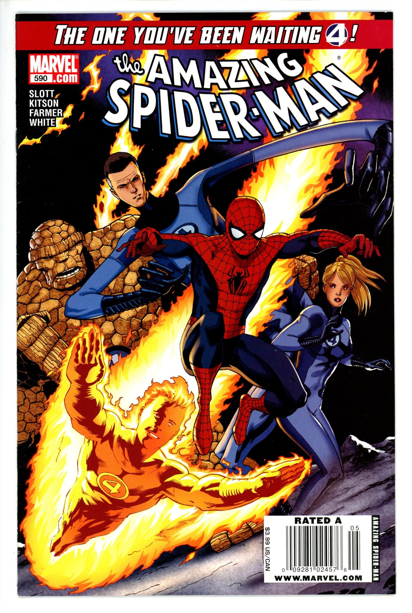 The Amazing Spider-Man Vol 2 590 Newsstand FN