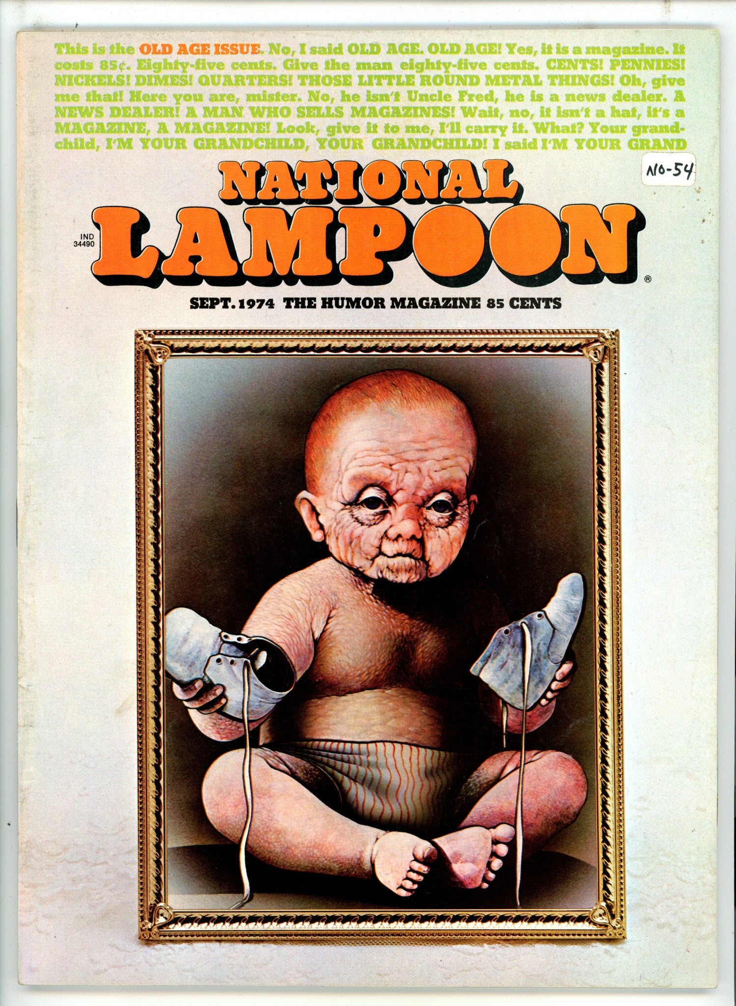 National Lampoon Vol 1 54 FN (1974)