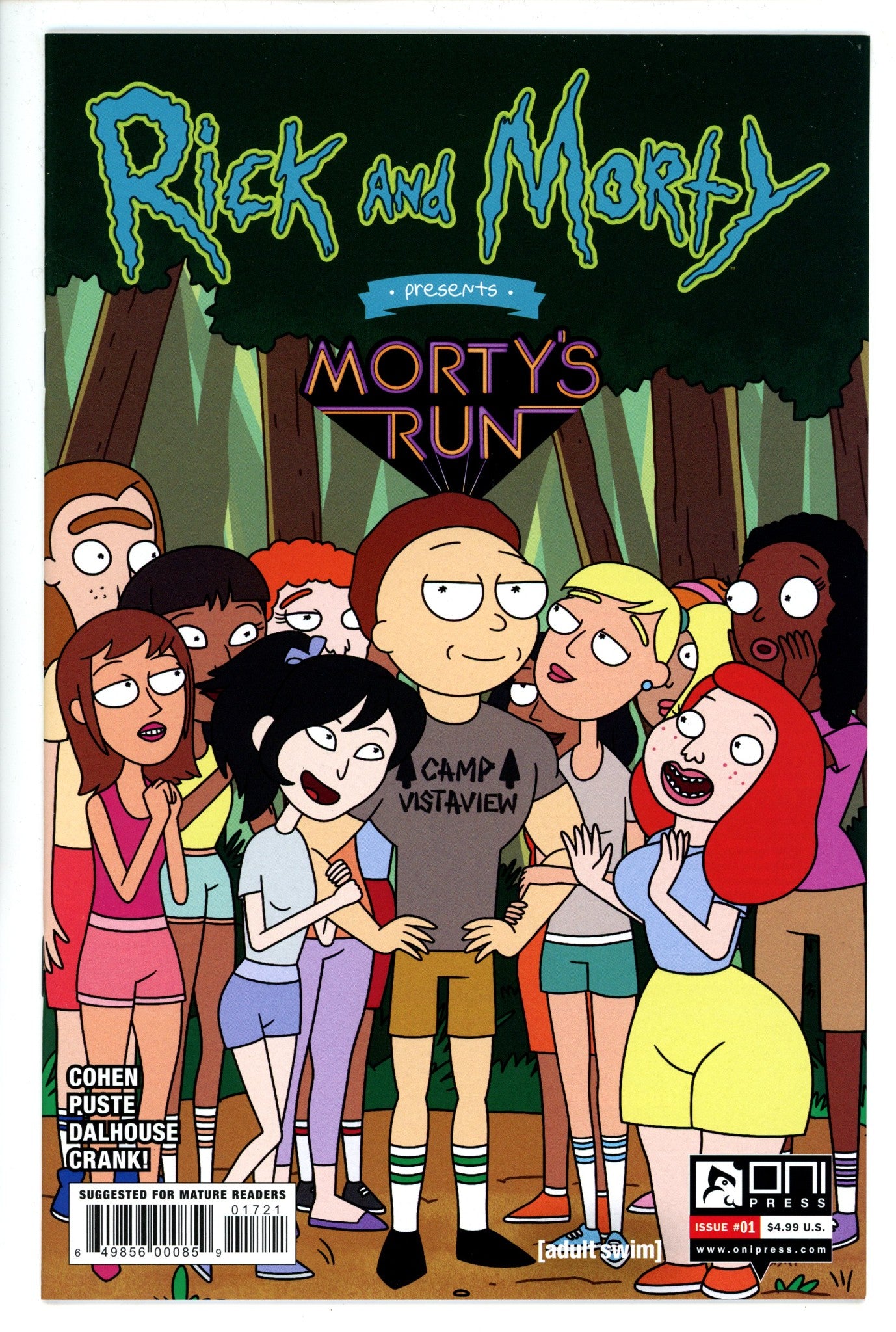 Rick and Morty Presents Mortys Run 1 Feister Variant (2022)