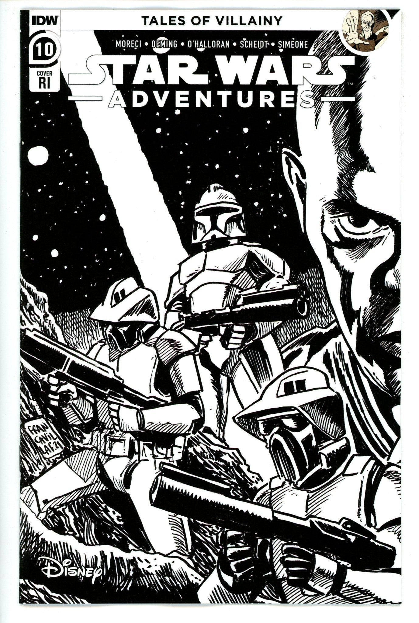 Star Wars Adventures 10 Francavilla Variant