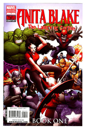 Anita Blake: The Laughing Corpse - Book One 1 Lim Variant NM-