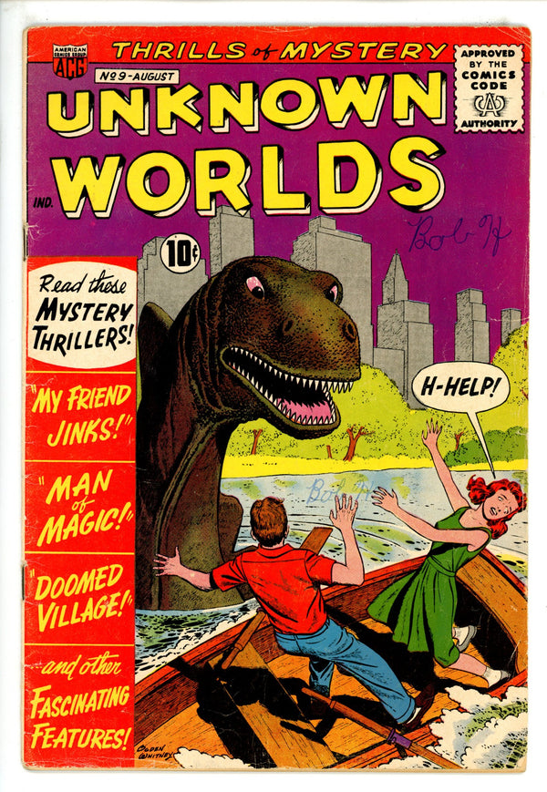 Unknown Worlds 9 VG