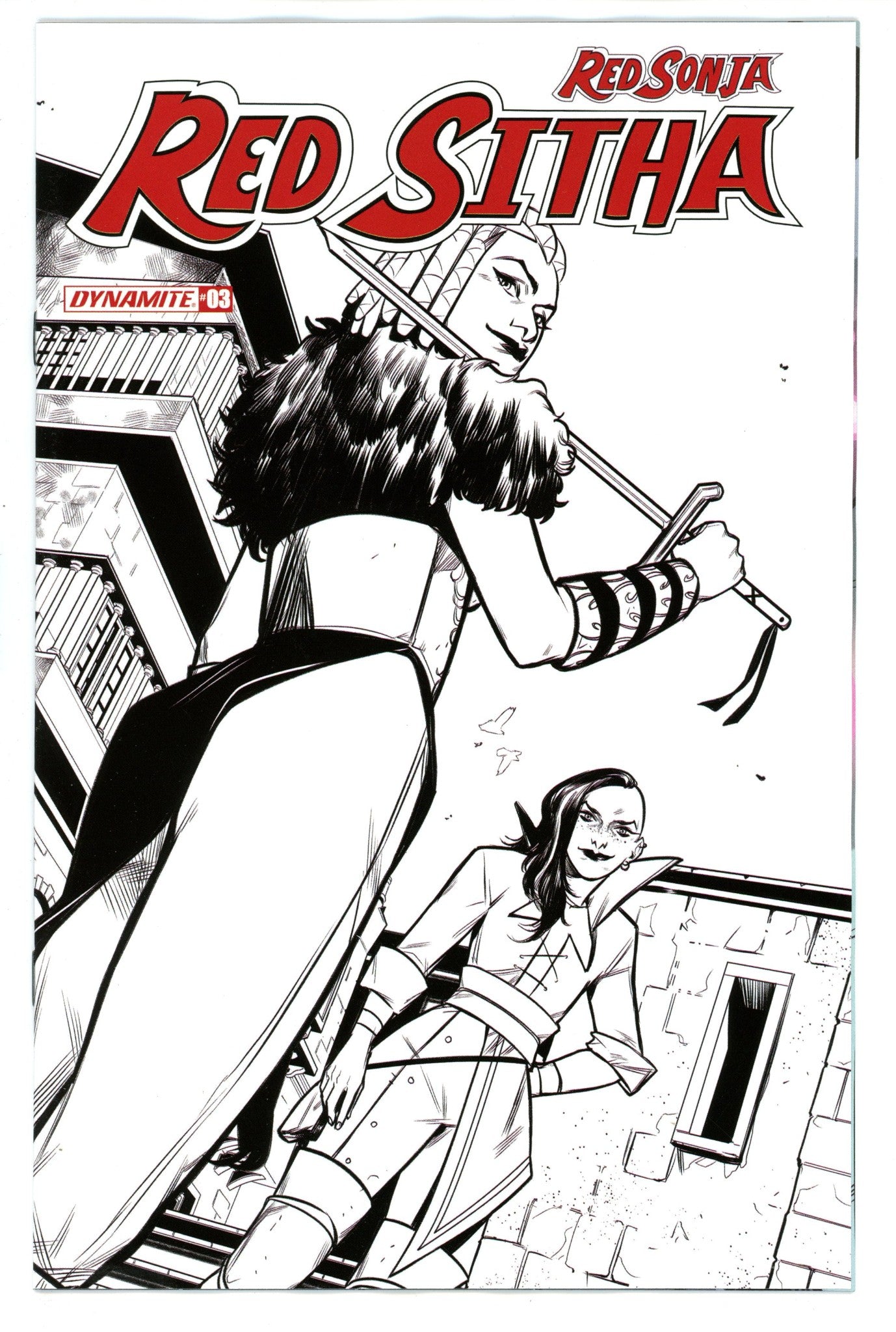 Red Sonja Red Sitha 3 Andolfo Variant
