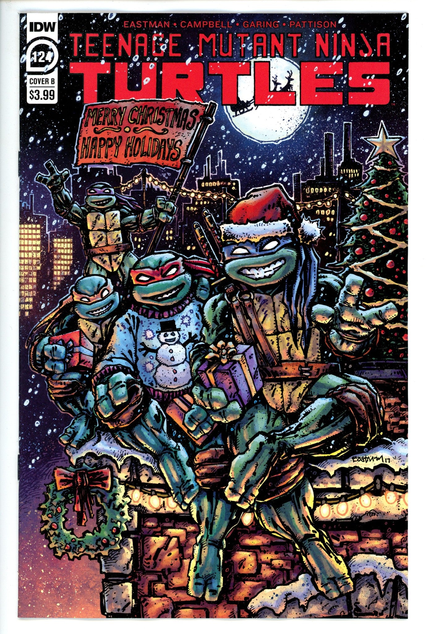 Teenage Mutant Ninja Turtles Vol 5 124 Eastman Variant