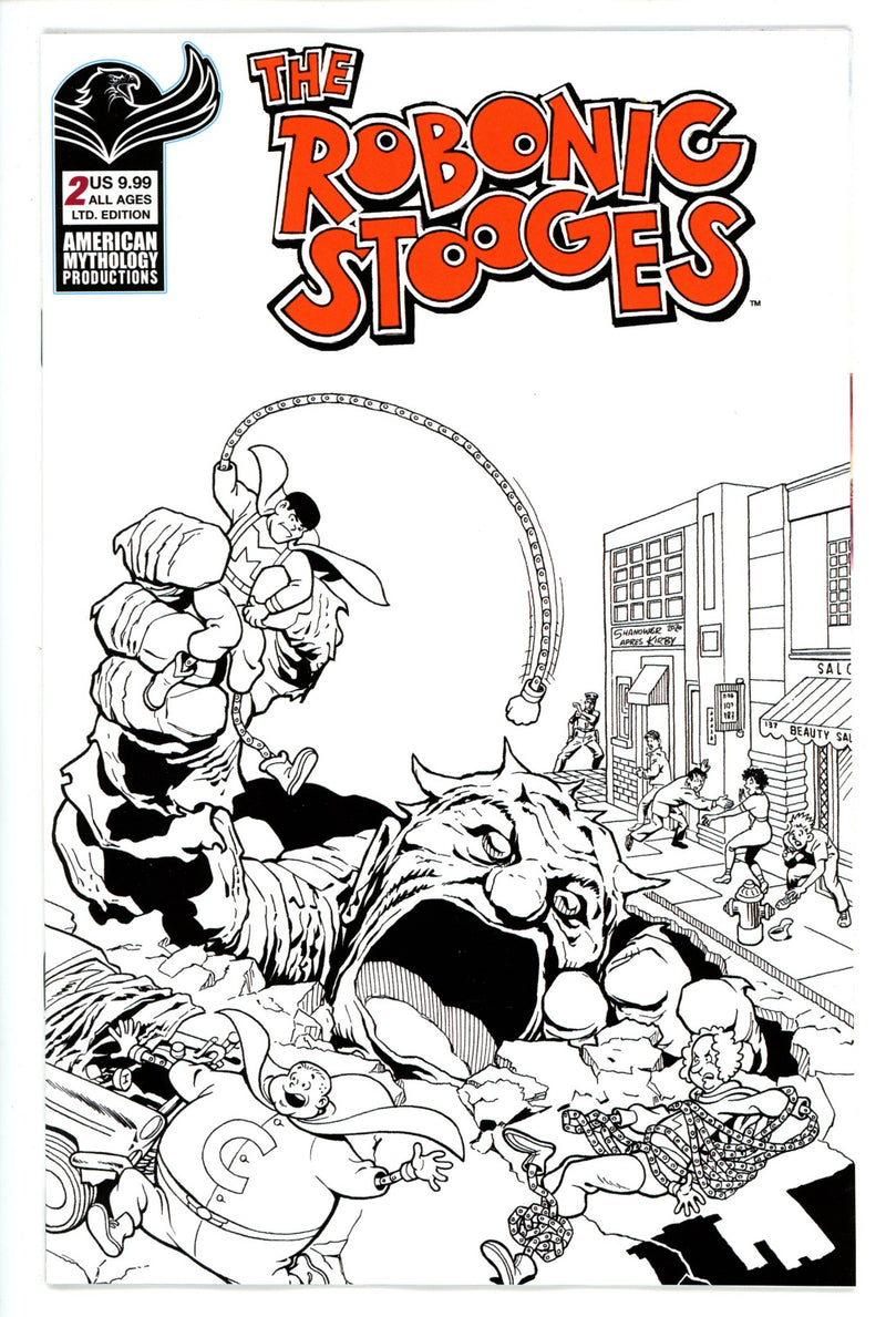 Robonic Stooges Fantastic Fools 2 Shanower Variant (2021)