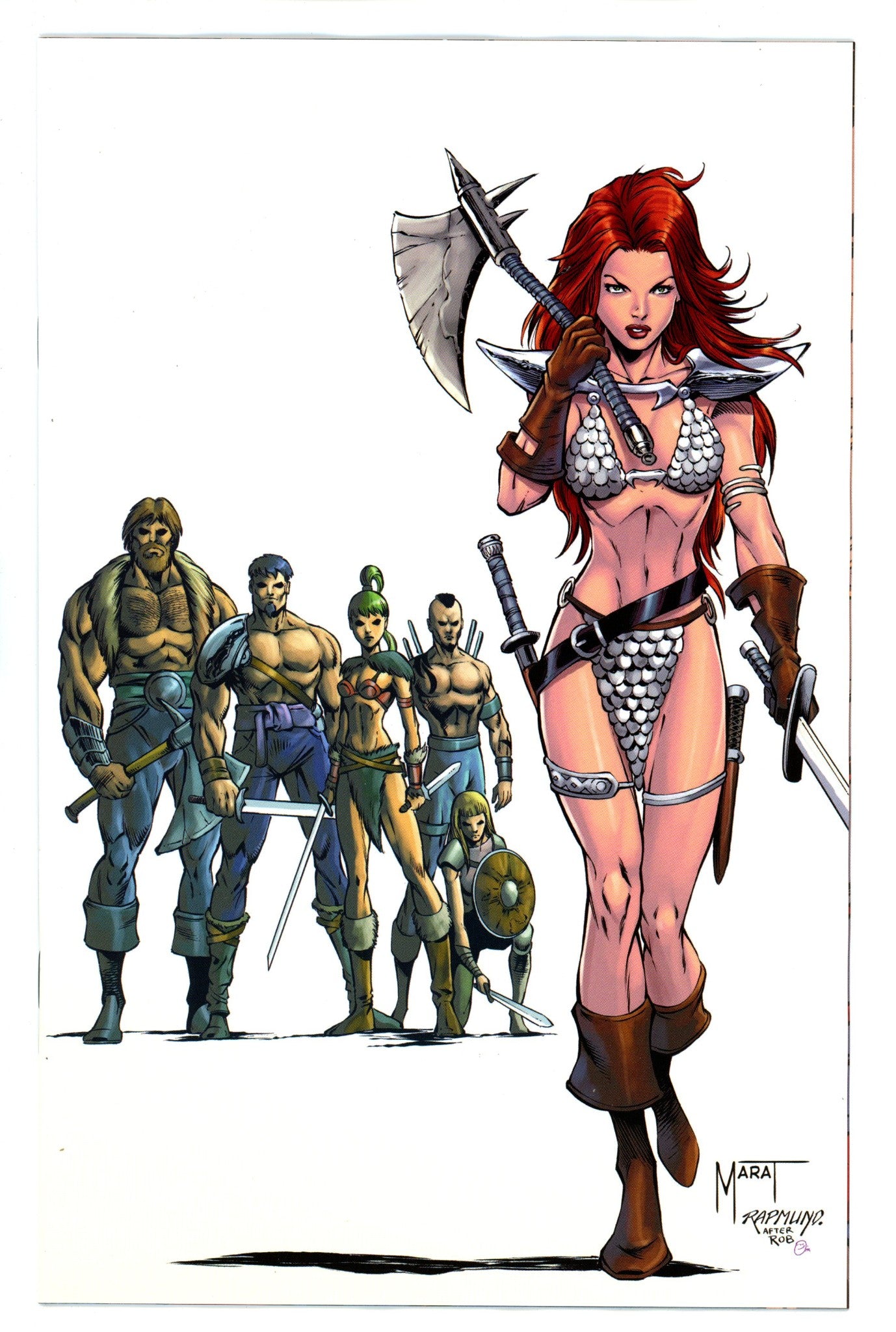 Red Sonja Vol 6 8 Mychaels Variant