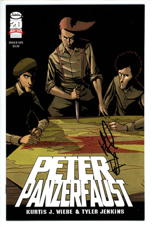 Peter Panzerfaust 6 Signed Wiebe Jenkins