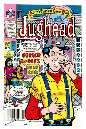 Jughead Vol 2 39 Newsstand VF- (1992)