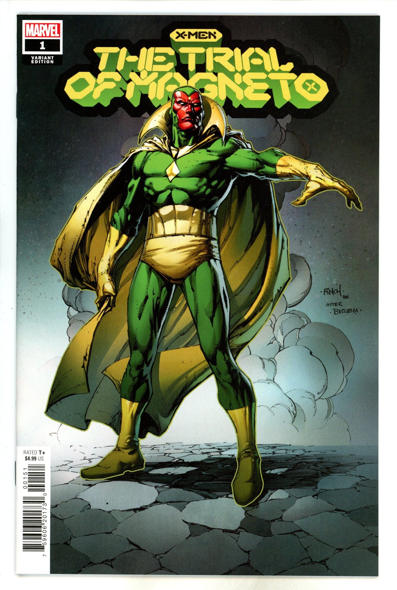 X-Men: The Trial of Magneto 1 Finch Variant NM