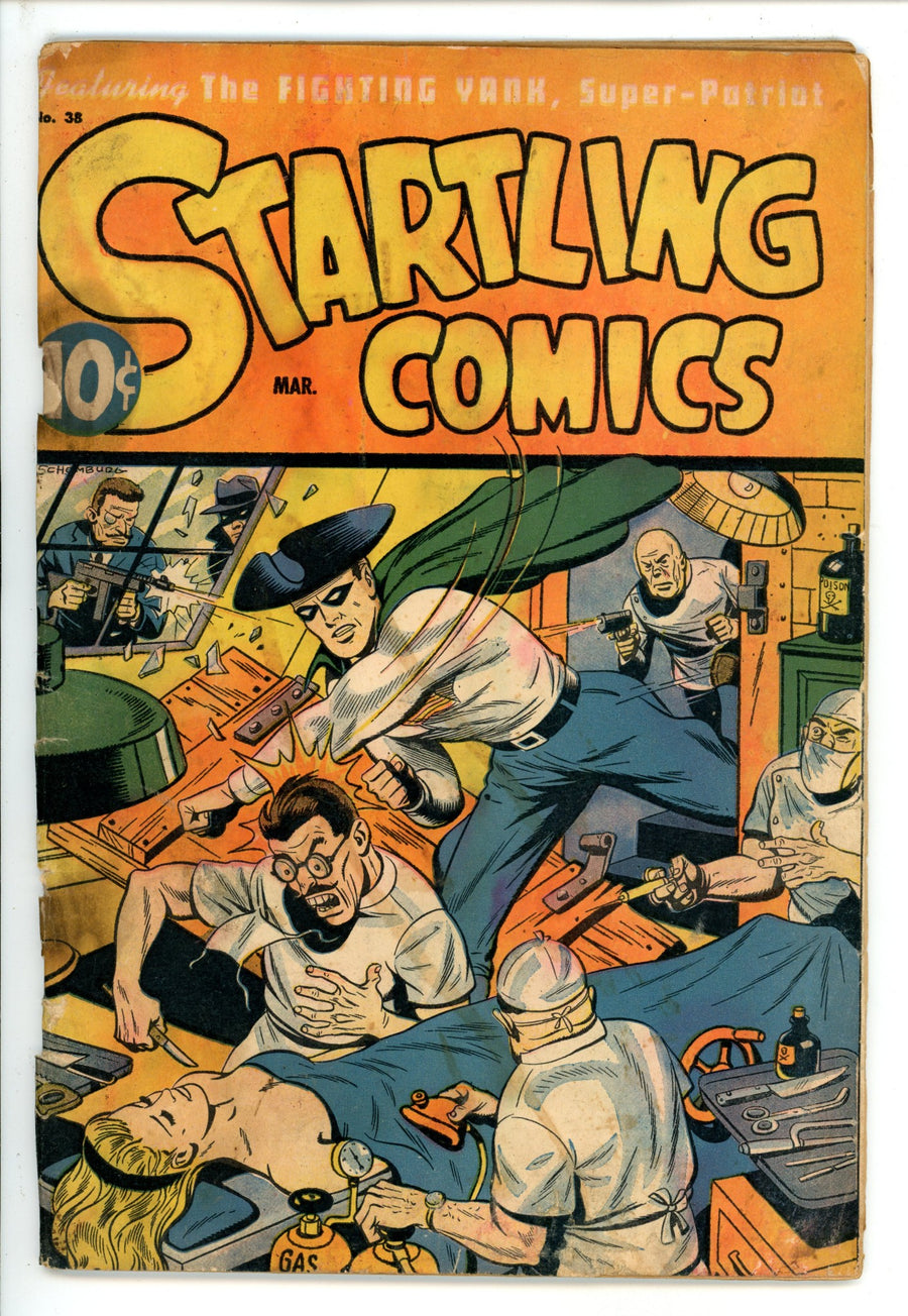 Startling Comics 38 Cover Detached