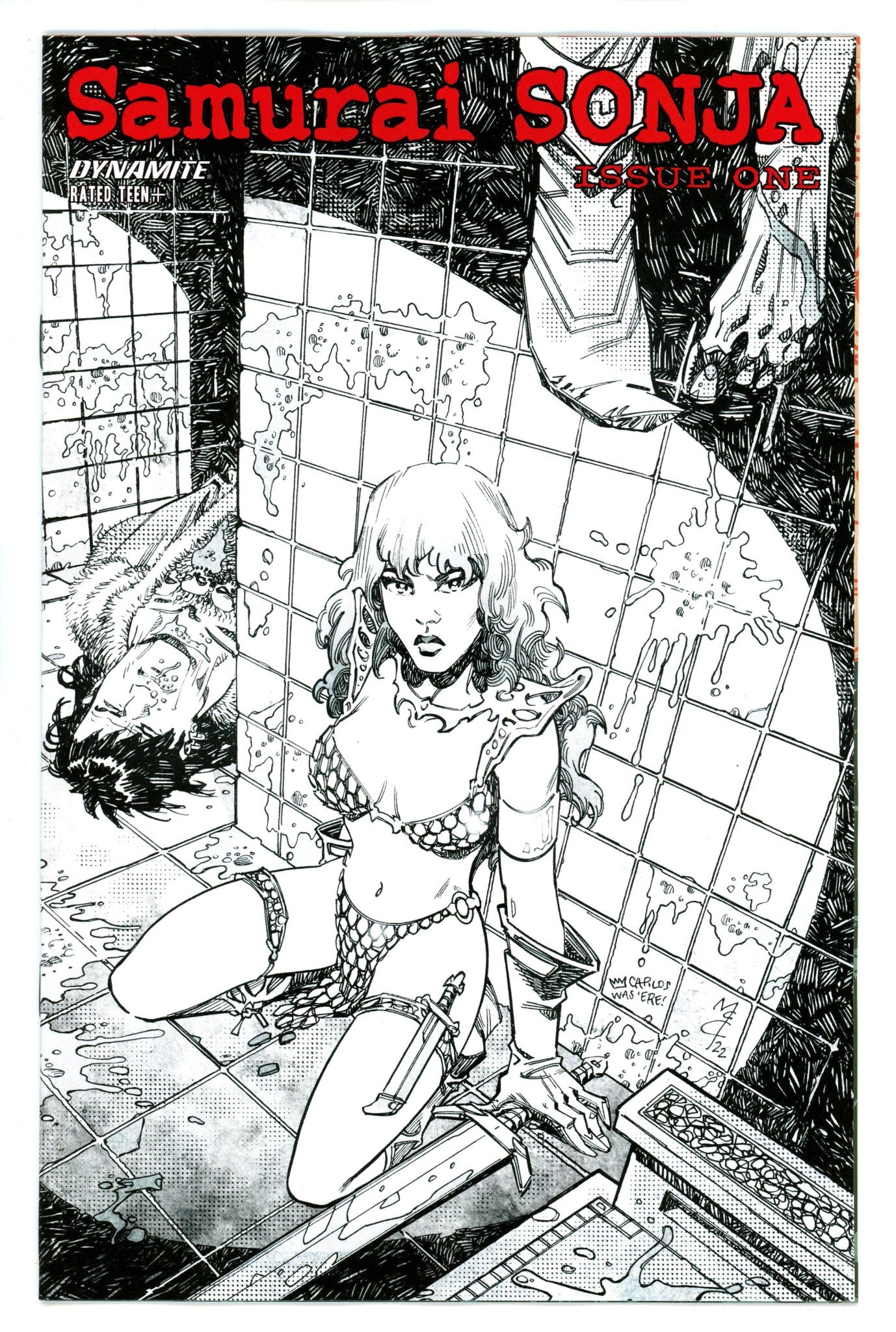 Samurai Sonja 1 McCrea Variant
