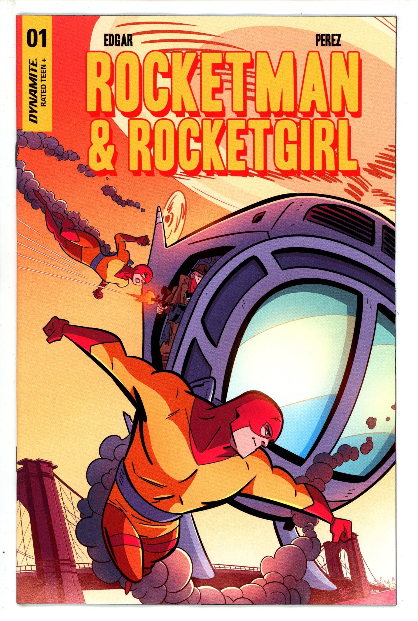 Rocketman & Rocketgirl 1 Edgar Variant (2023)