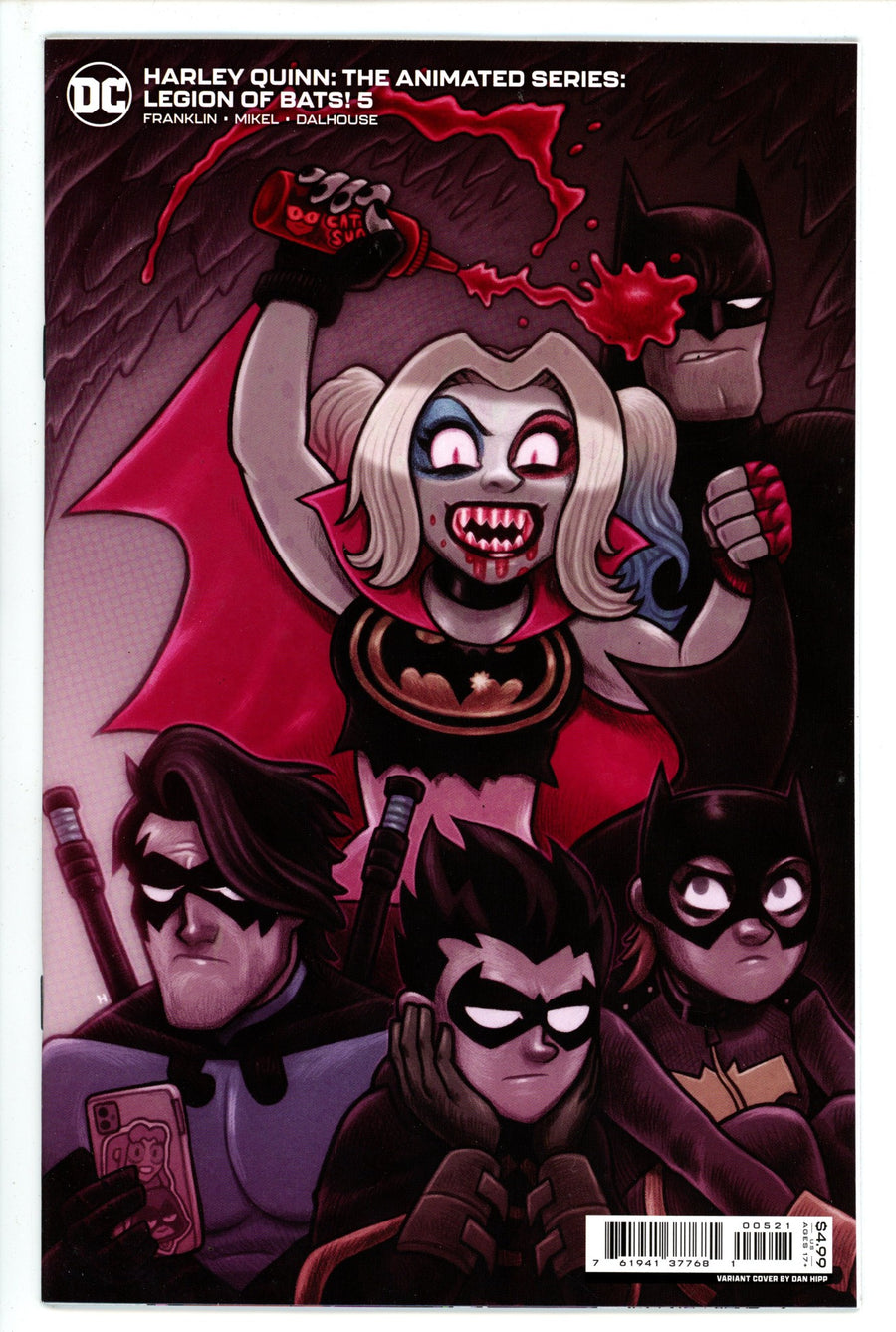 Harley Quinn The Animated Series Legion Of Bats 5 Hipp Variant (2023)
