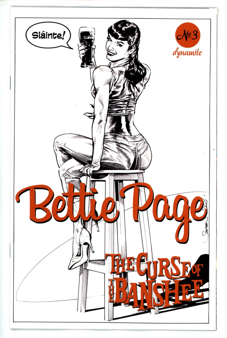 Bettie Page & Curse of the Banshee 3 Variant