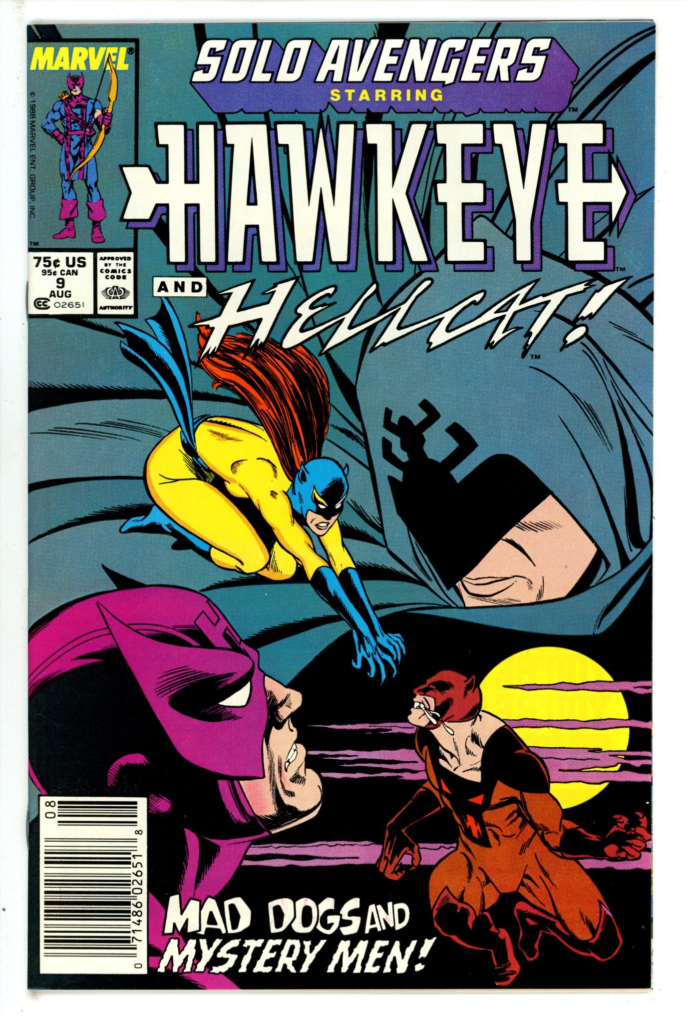 Solo Avengers 9 Newsstand (1988)