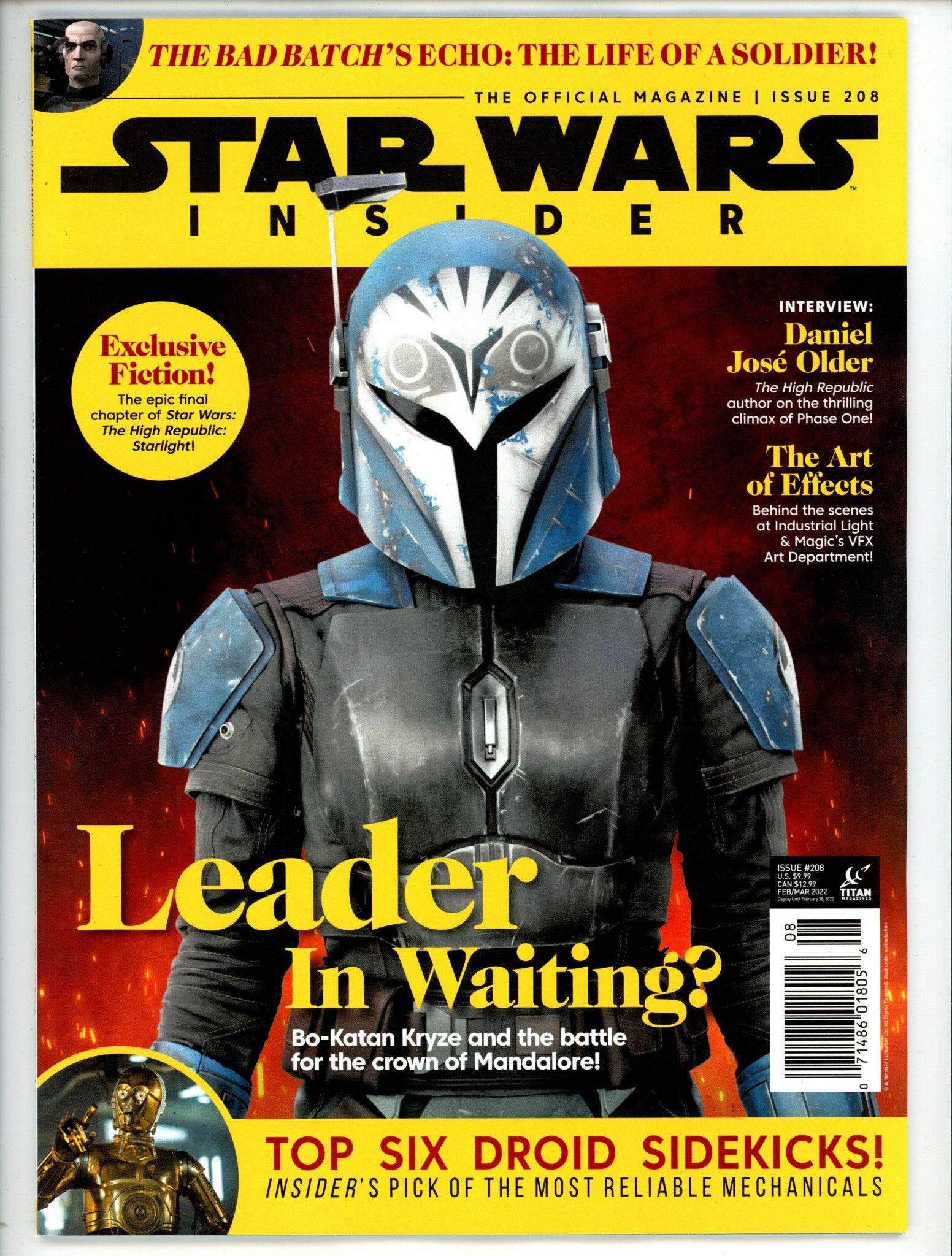 Star Wars Insider 208 Newsstand (2022)
