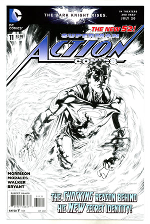 Action Comics Vol 3 11 Morales Variant NM-