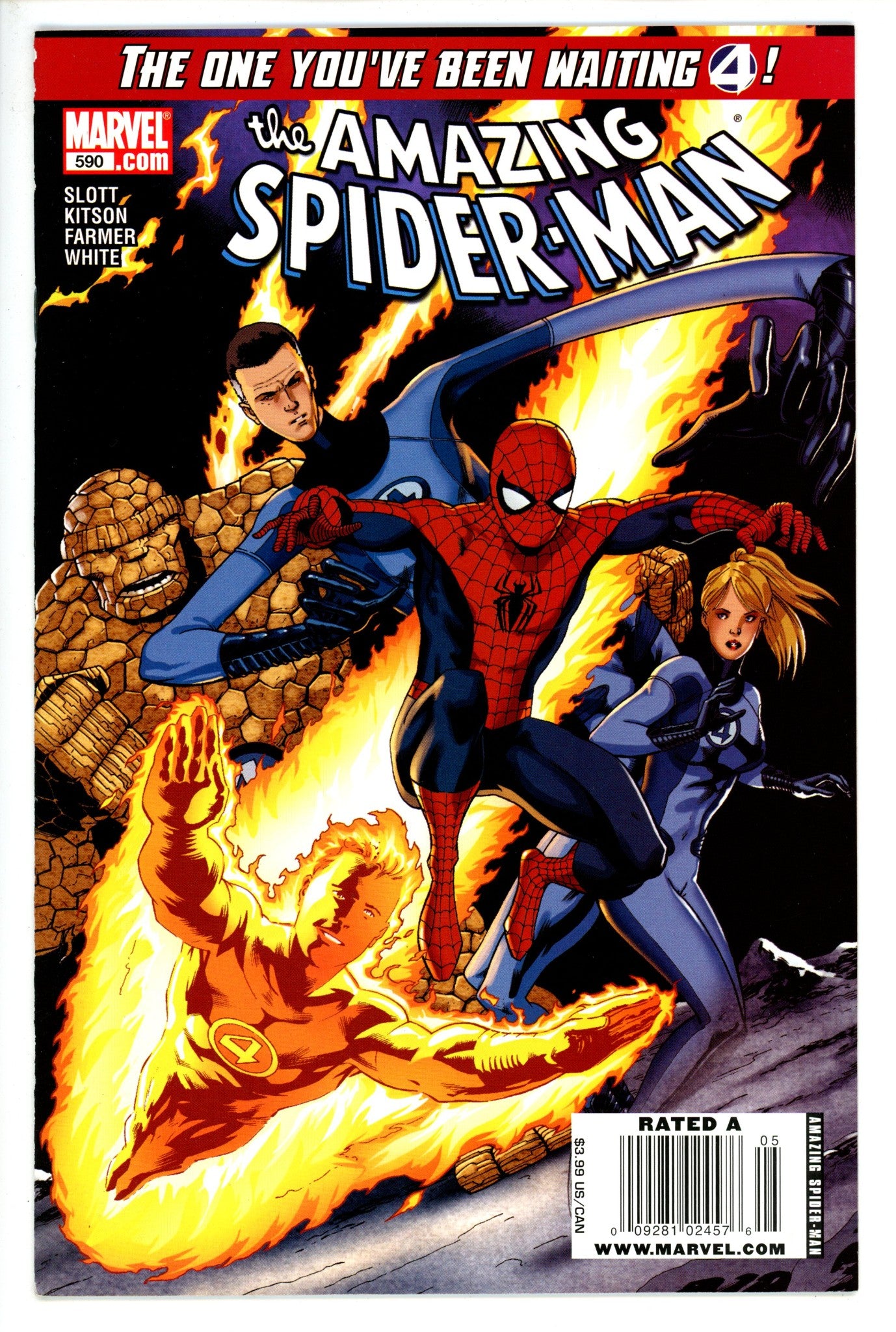 The Amazing Spider-Man Vol 2 590 Newsstand VF+