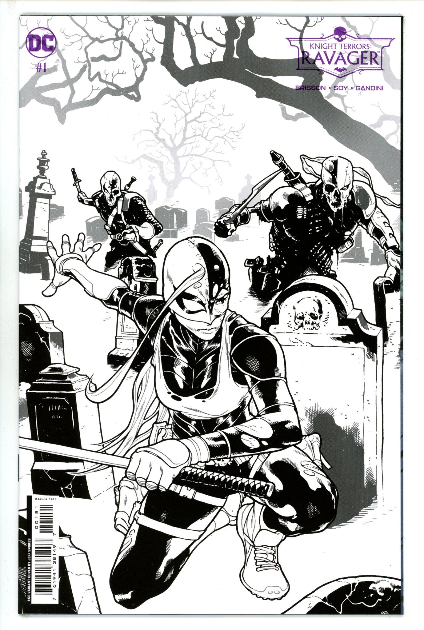 Knight Terrors Ravager 1 Spokes Incentive Variant NM+ (2023)