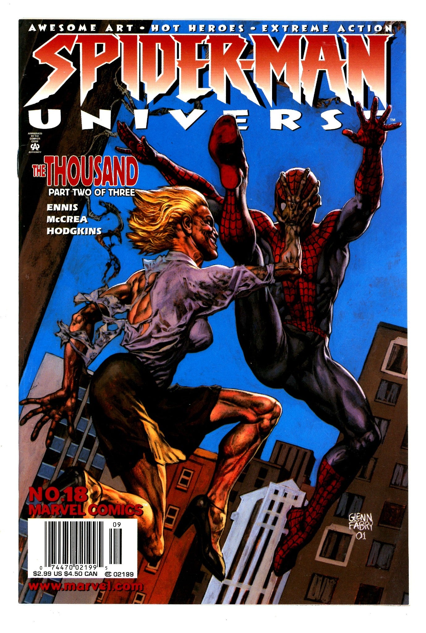 Spider-Man Universe 18 Newsstand VF+