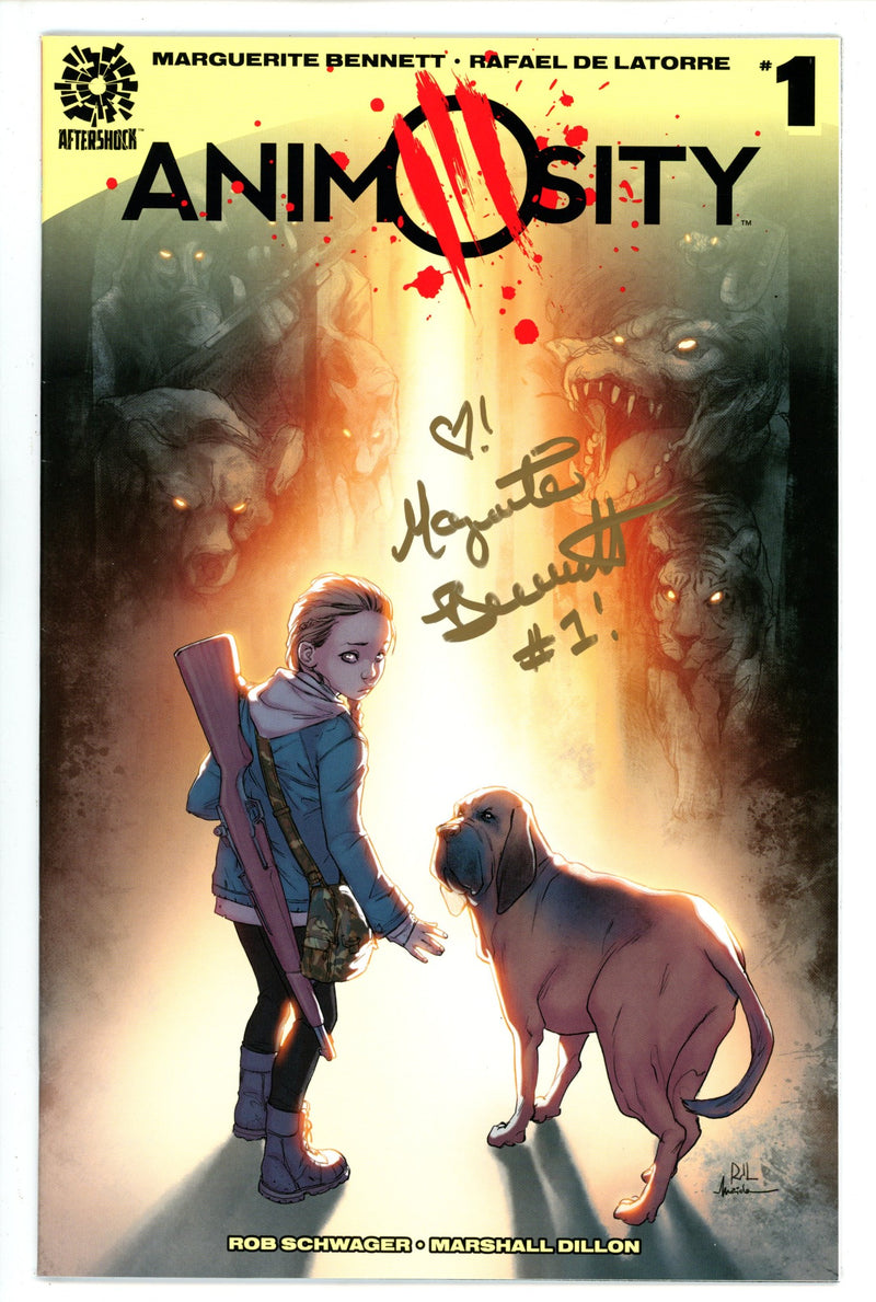 Animosity 1 Signed Bennett VF/NM