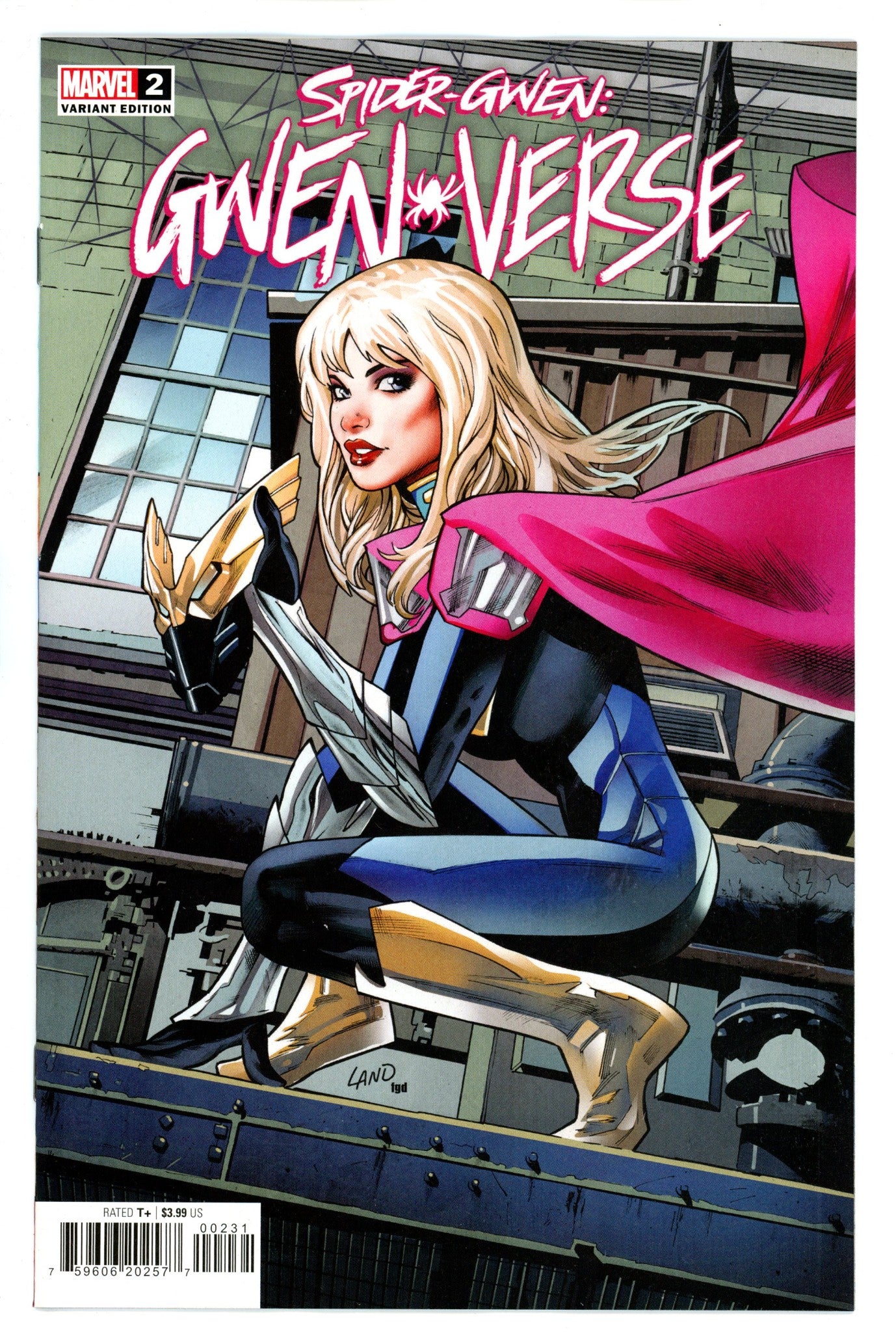 Spider-Gwen Gwenverse 2 Land Variant (2022)