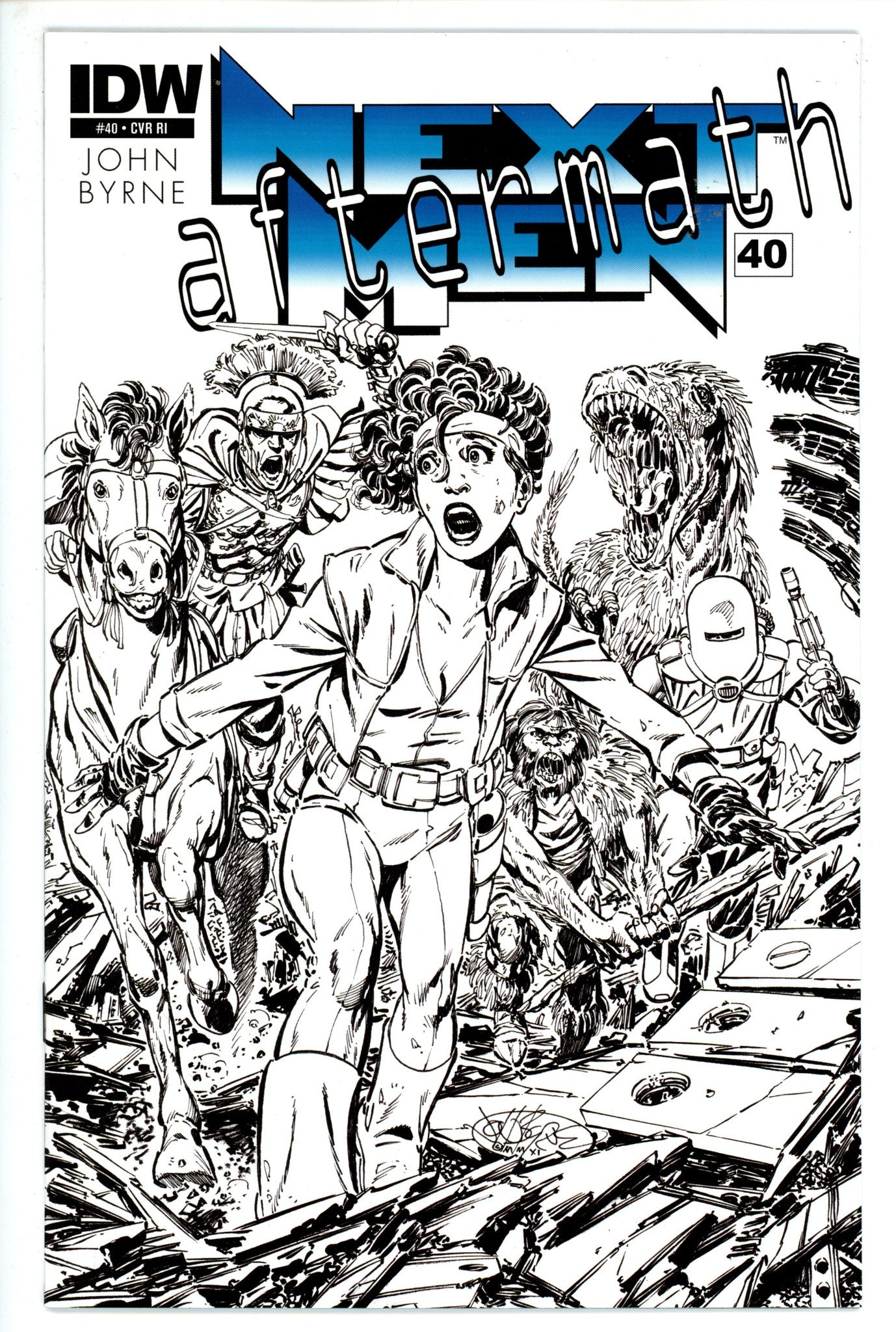 Next Men: Aftermath  40 Byrne Variant