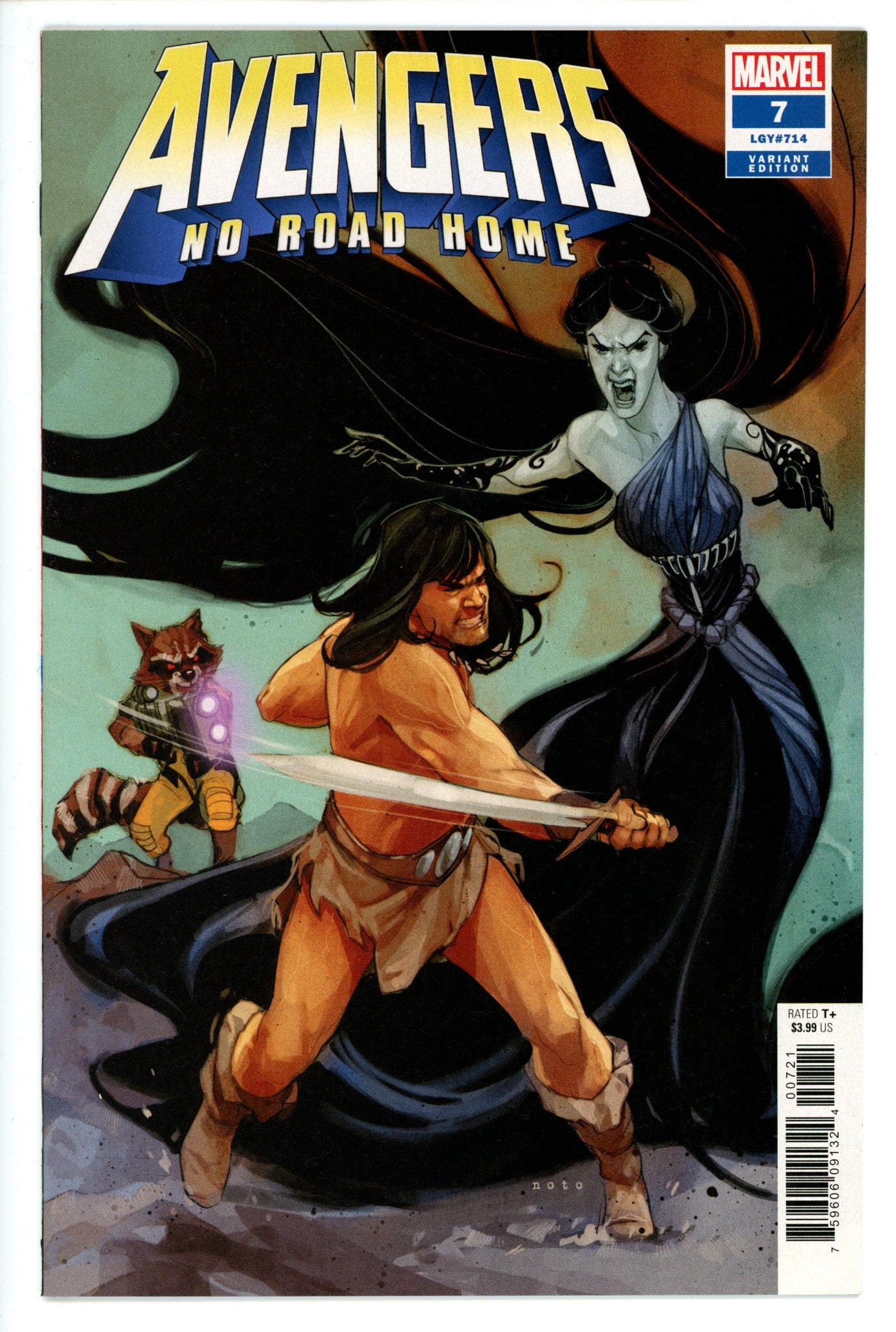 Avengers: No Road Home 7 (714) Noto Variant