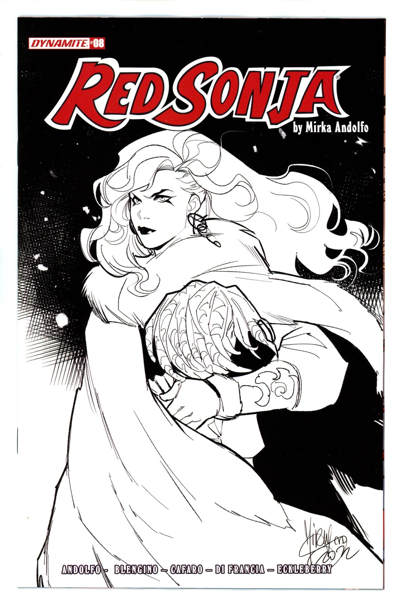 Red Sonja Vol 6 8 Andolfo Variant (2022)