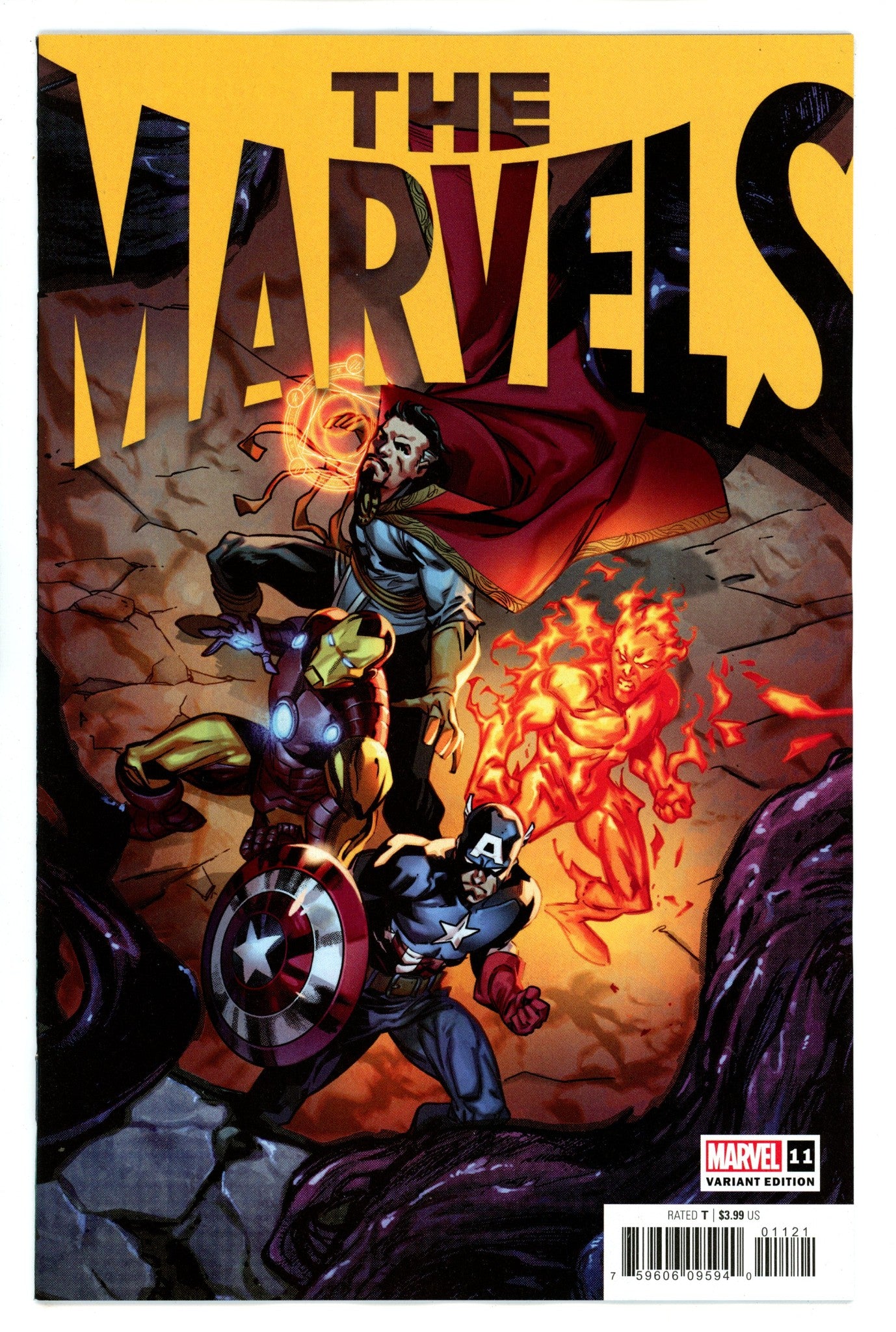 The Marvels 11 Manna Variant NM- (2022)
