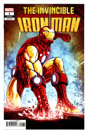Invincible Iron Man Vol 4 1 Vecchio Variant (2022)