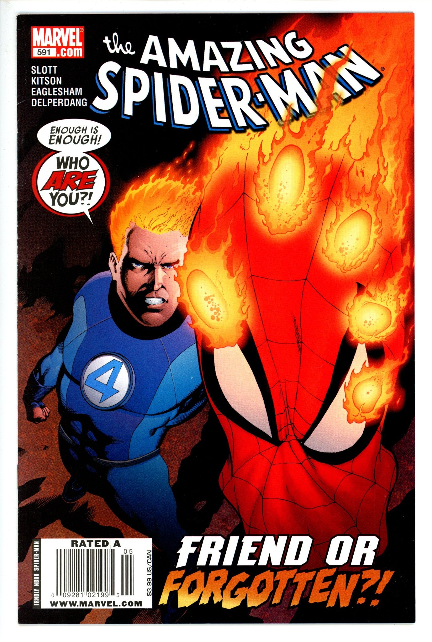 The Amazing Spider-Man Vol 2 591 Newsstand VF-