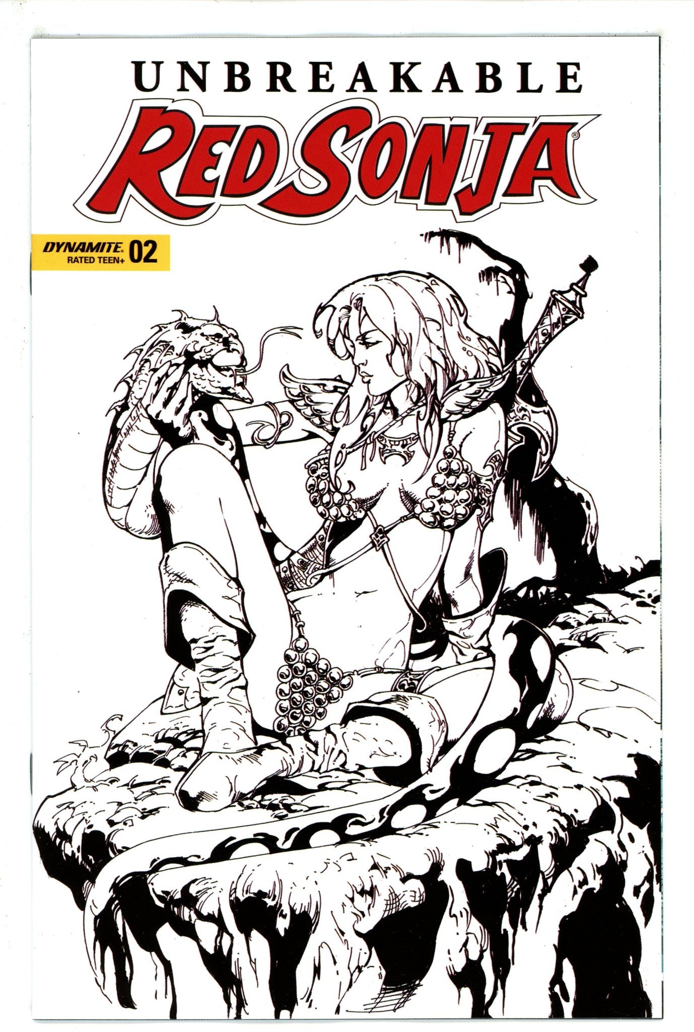 Unbreakable Red Sonja 2 Castro Variant