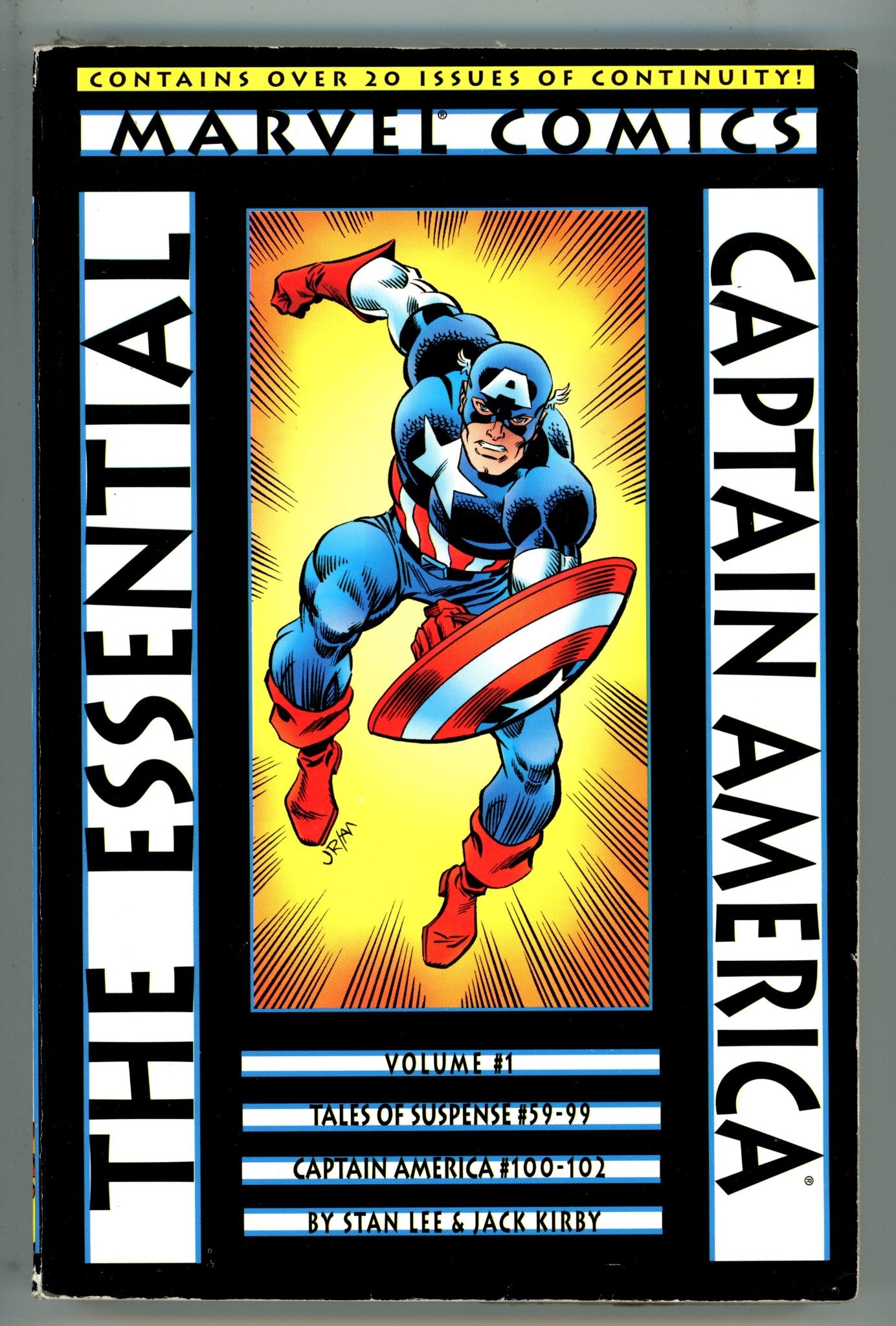 Essential Captain America Vol 1 TPB 1st Edition