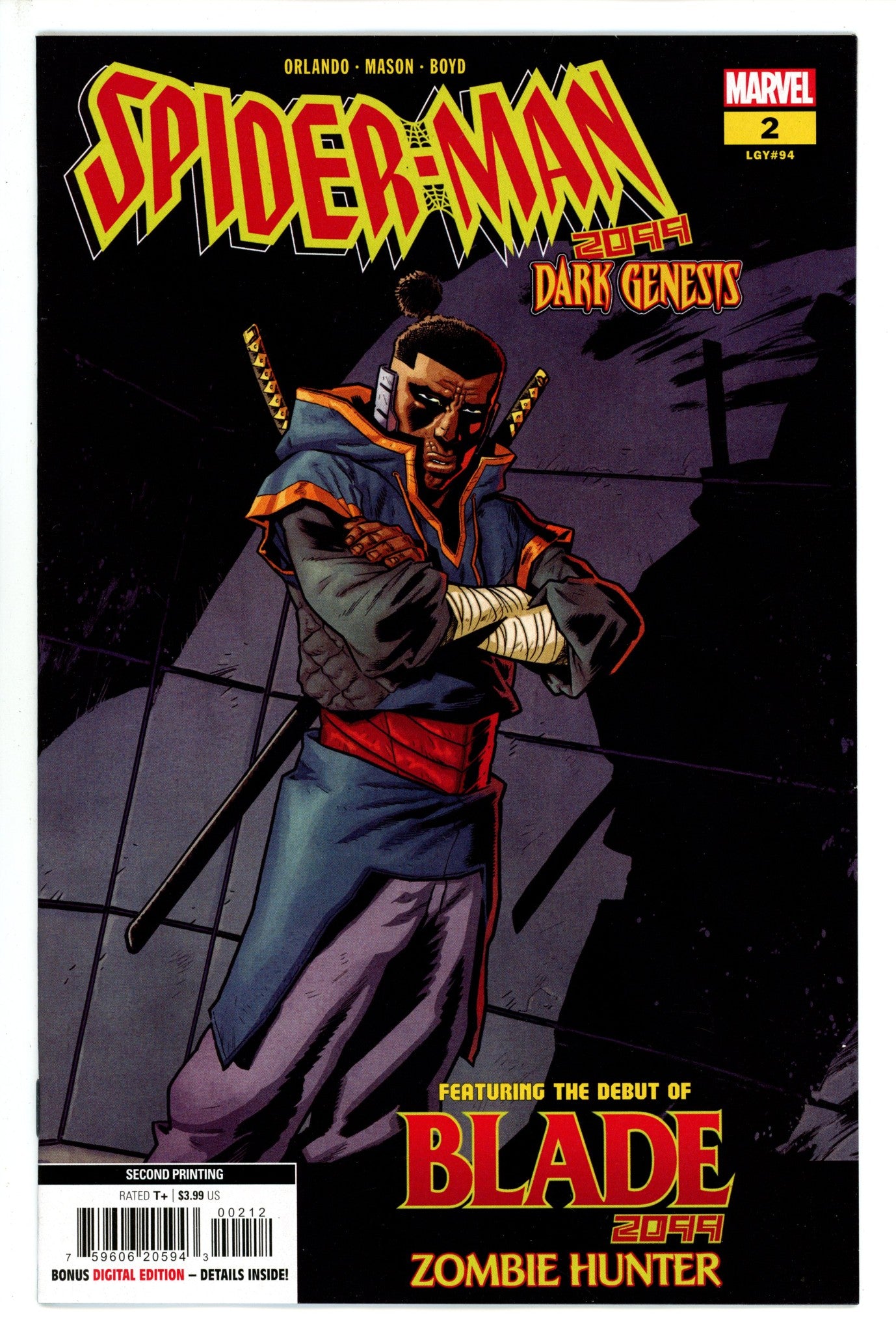 Spider-Man 2099 Dark Genesis 3 2Nd Print (2023)