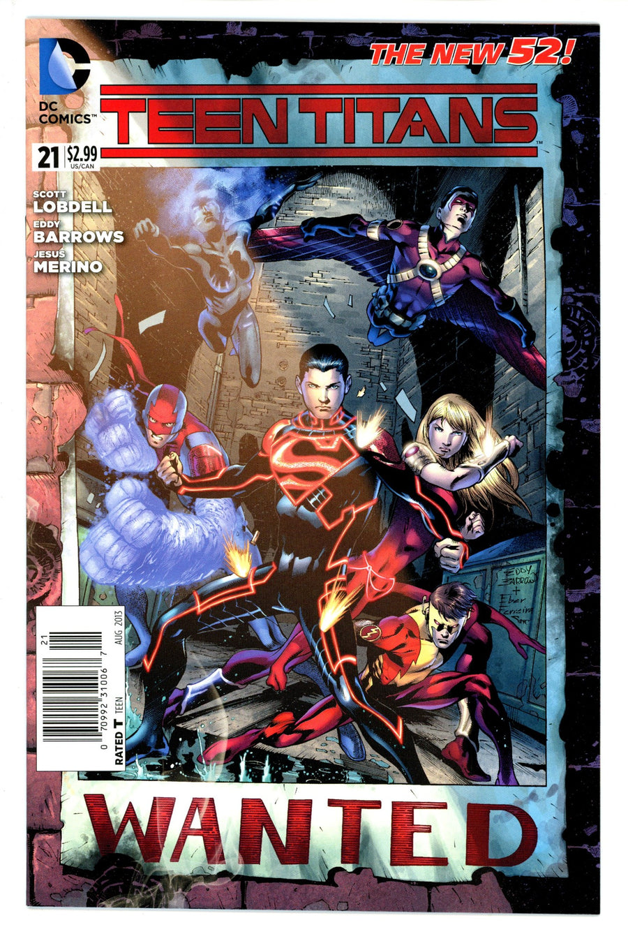 Teen Titans Vol 4 21 Newsstand VF+