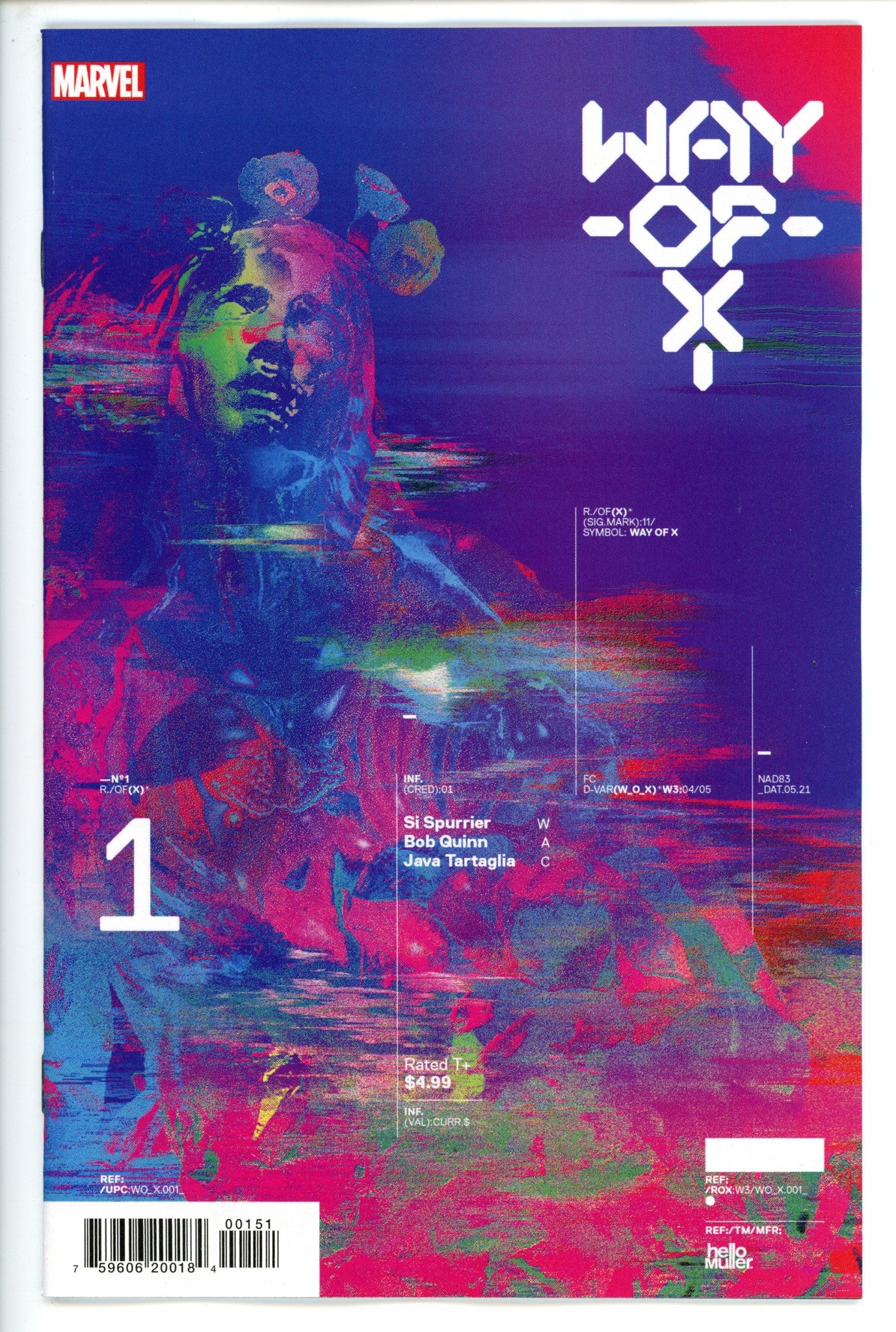 Way of X 1 Muller Variant-Marvel-CaptCan Comics Inc