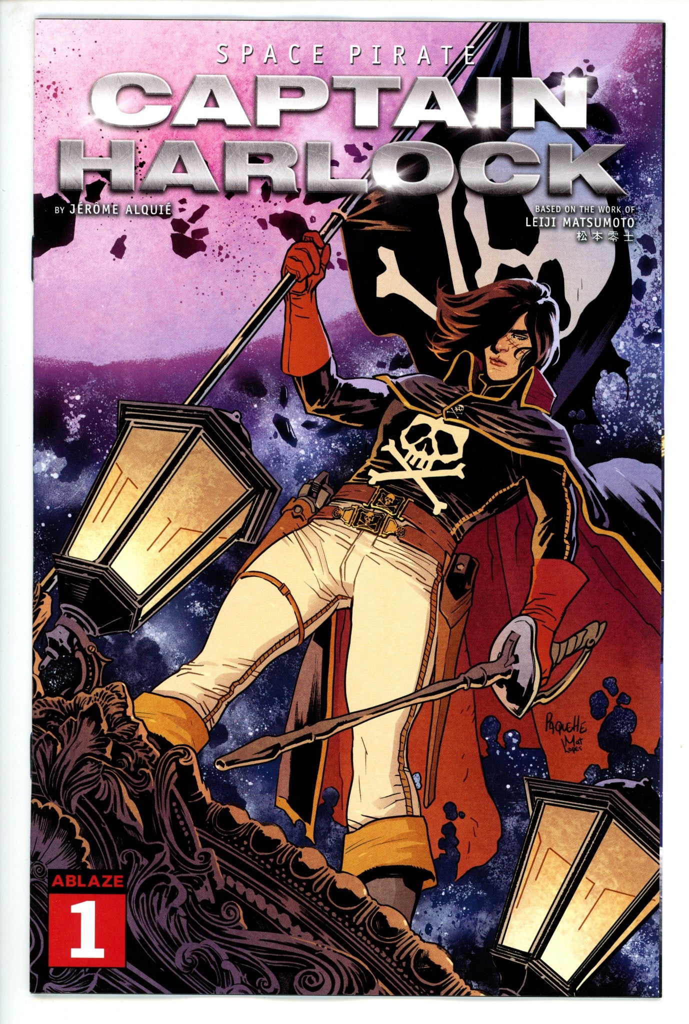 Space Pirate Captain Harlock 1 Paquette Variant (2021)