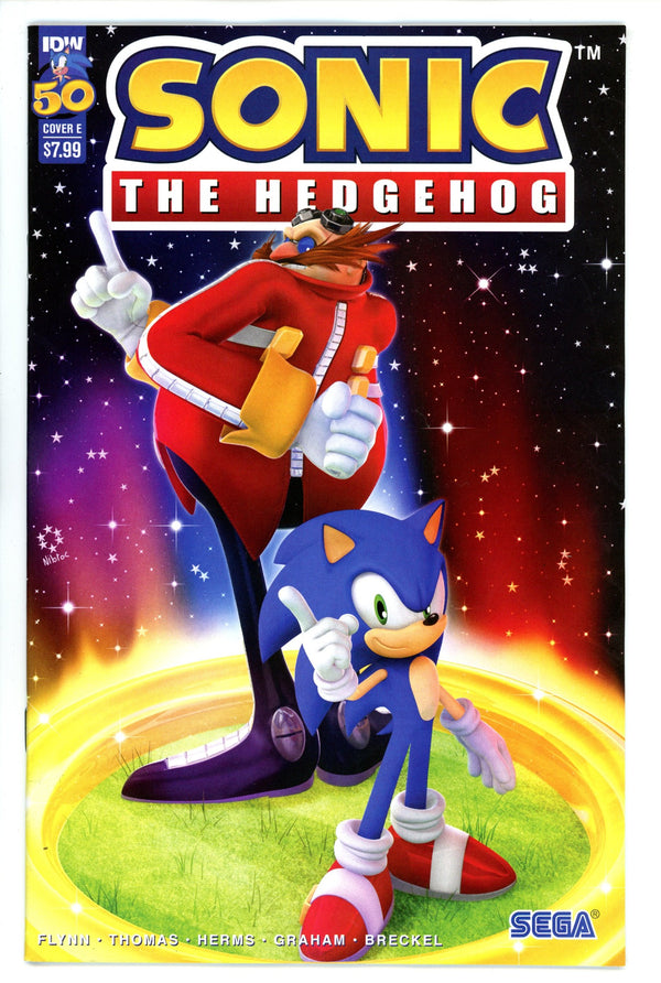 Sonic the Hedgehog Vol 3 50 Gray Variant (2022)