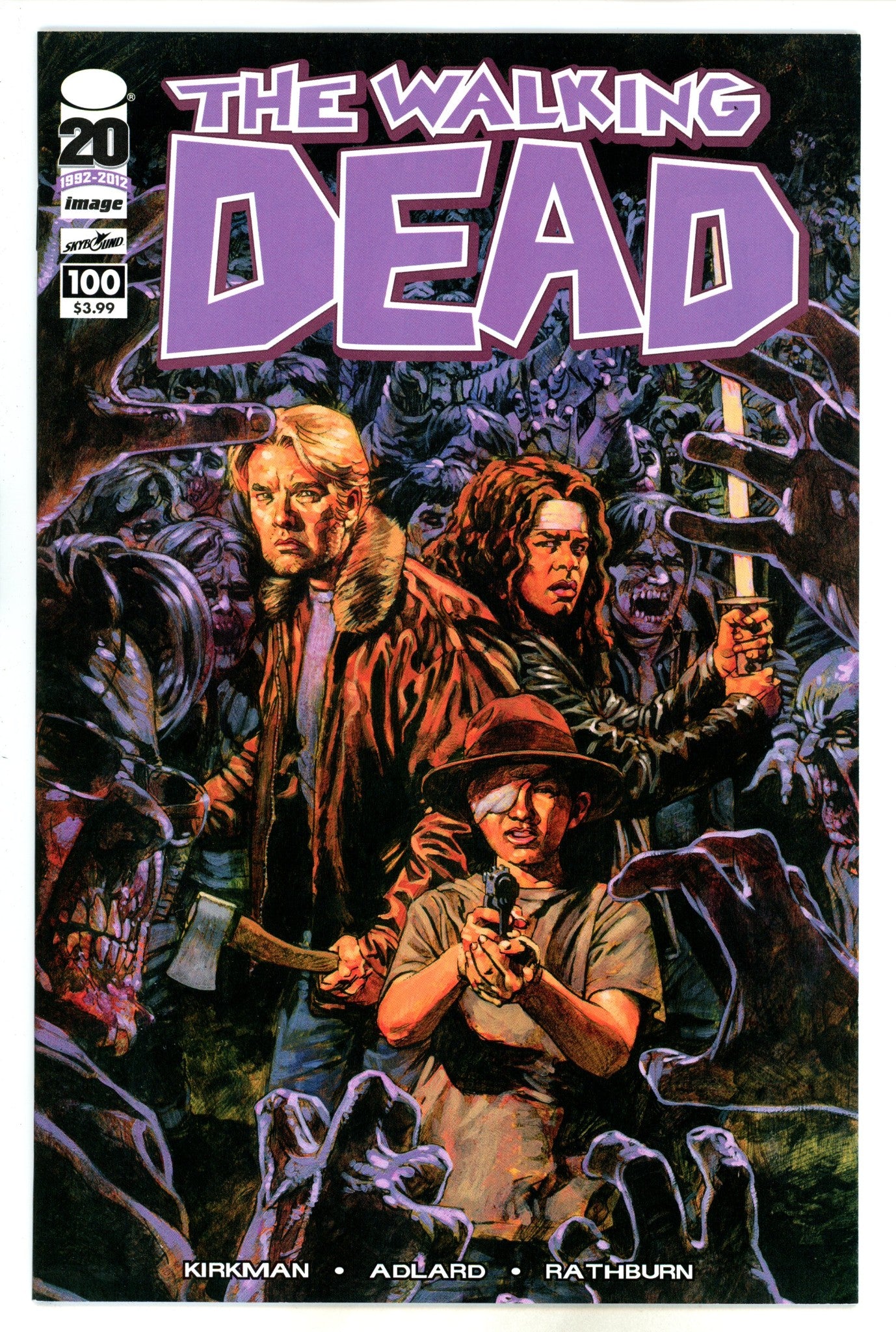 The Walking Dead 100 Phillips Variant NM