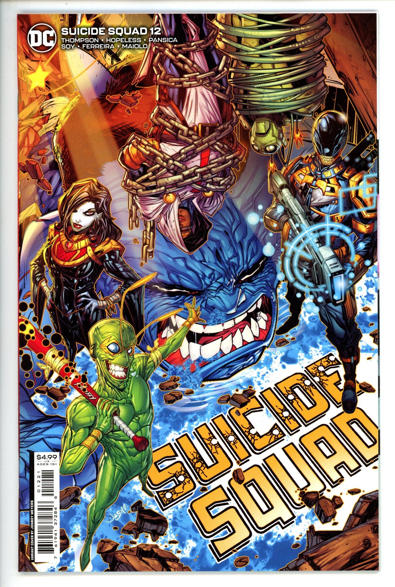 Suicide Squad Vol 6 12 Meyers Variant (2022)