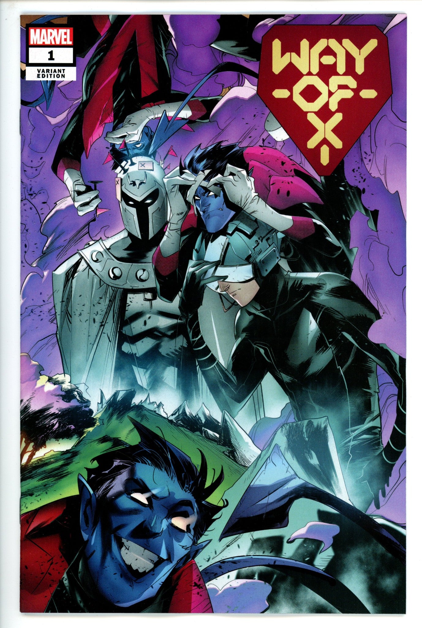 Way of X 1 Vincentini Variant-Marvel-CaptCan Comics Inc