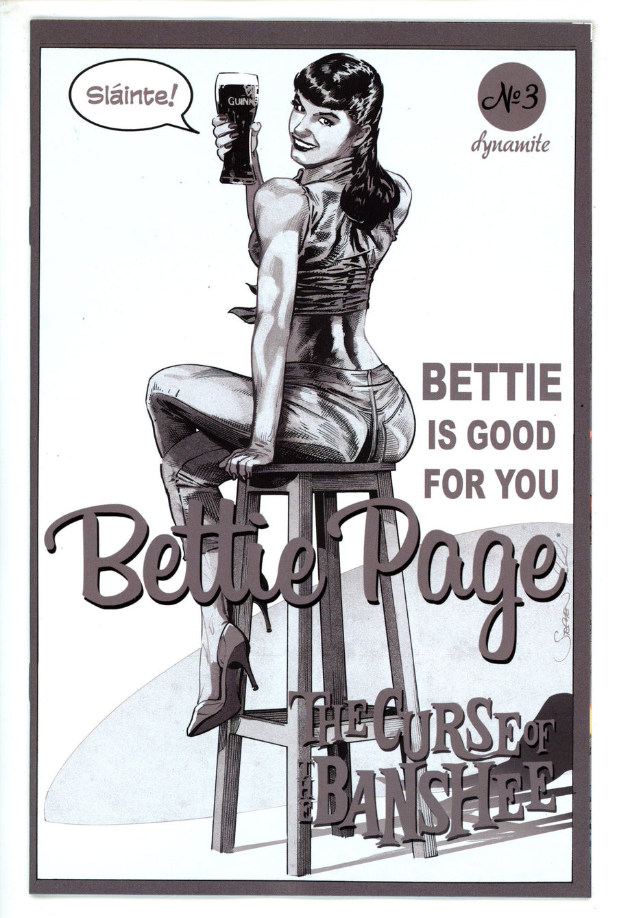 Bettie Page & Curse of the Banshee 3 Mooney Variant (2021)