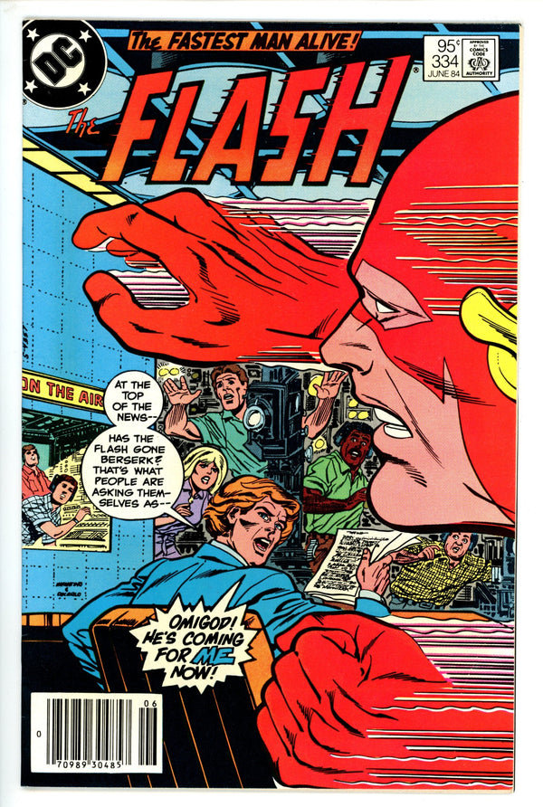 The Flash Vol 1 334 Canadian VF/NM
