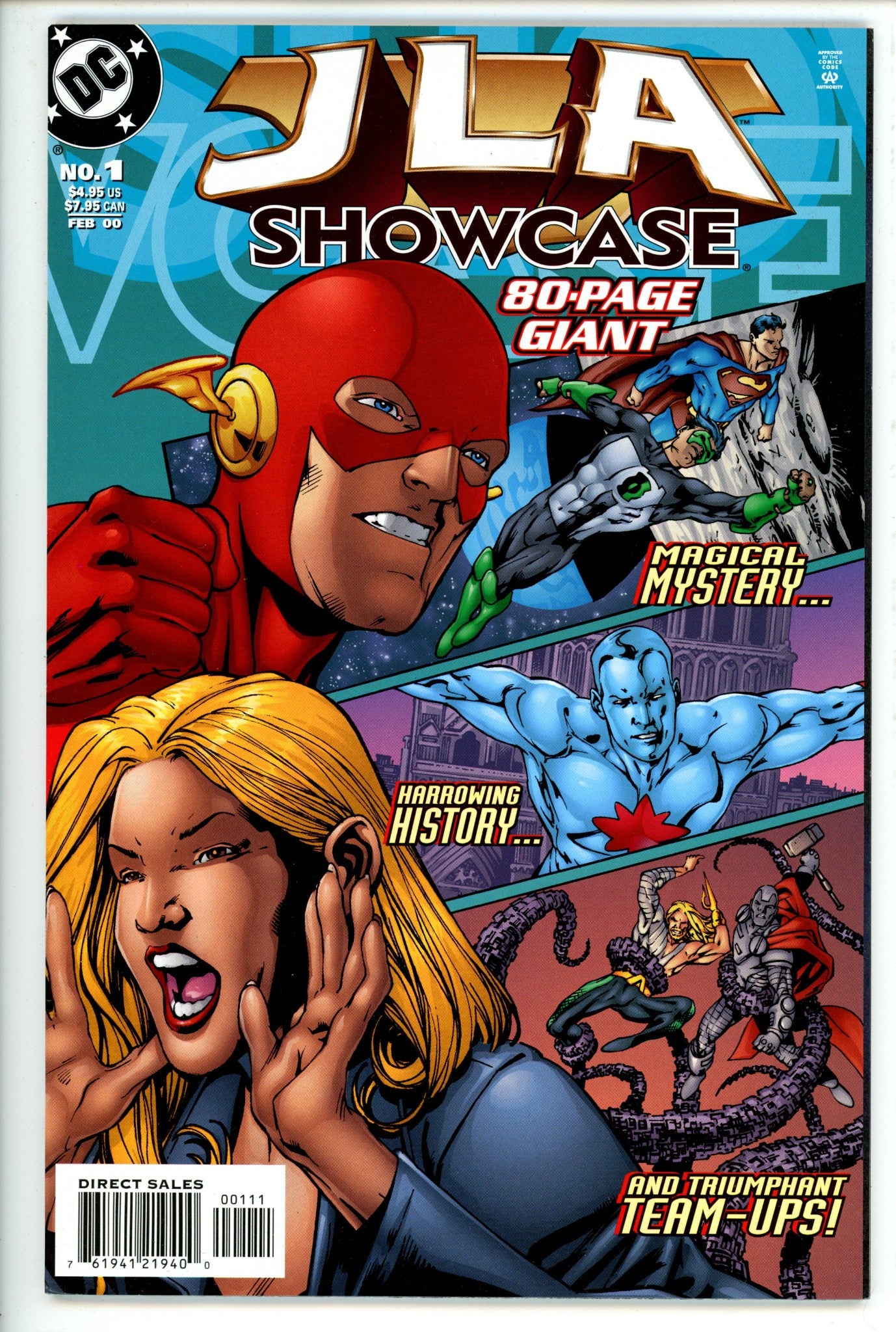 JLA Showcase 80-Page Giant 1